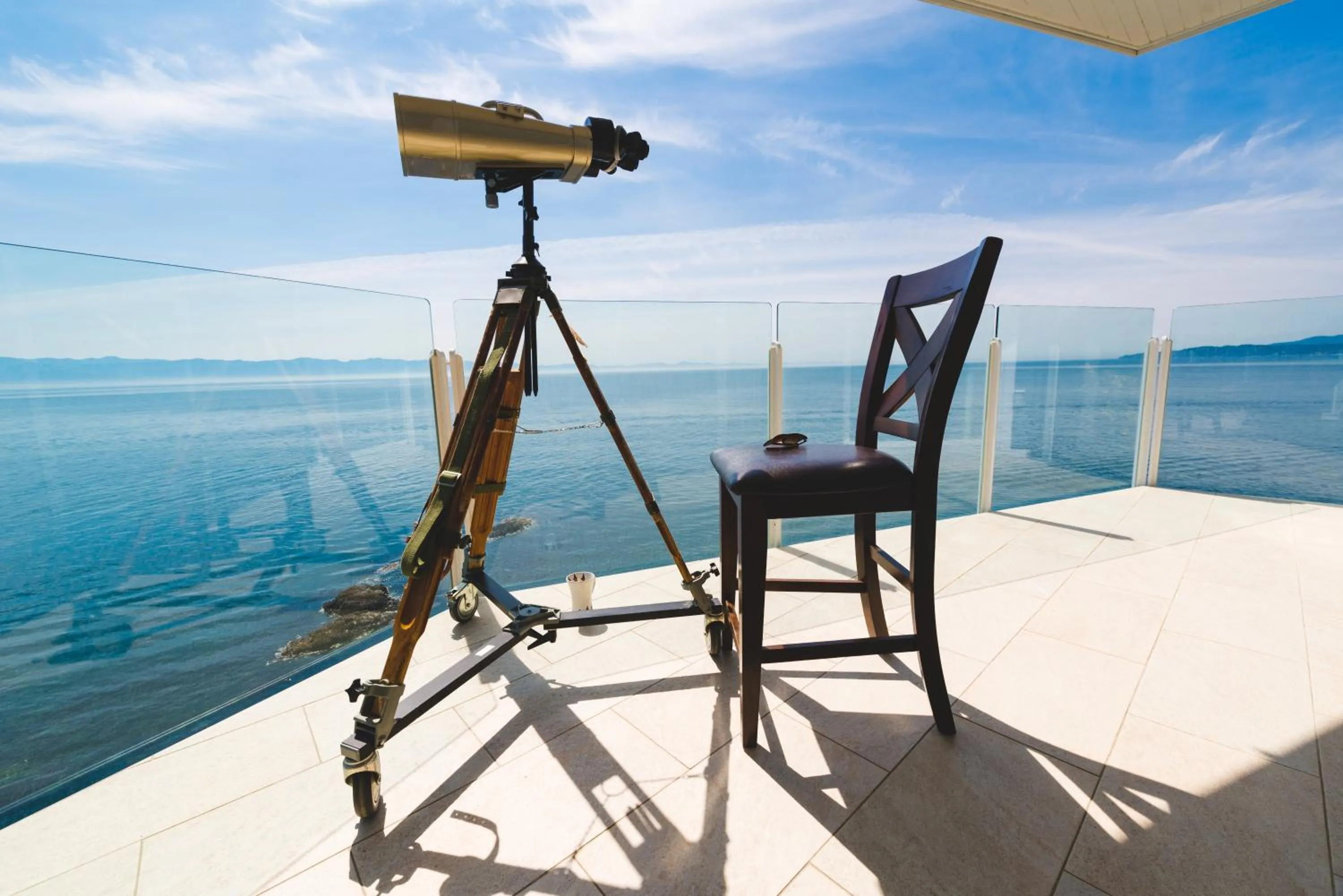Balcony/Terrace in SookePoint Ocean Cottage Resort