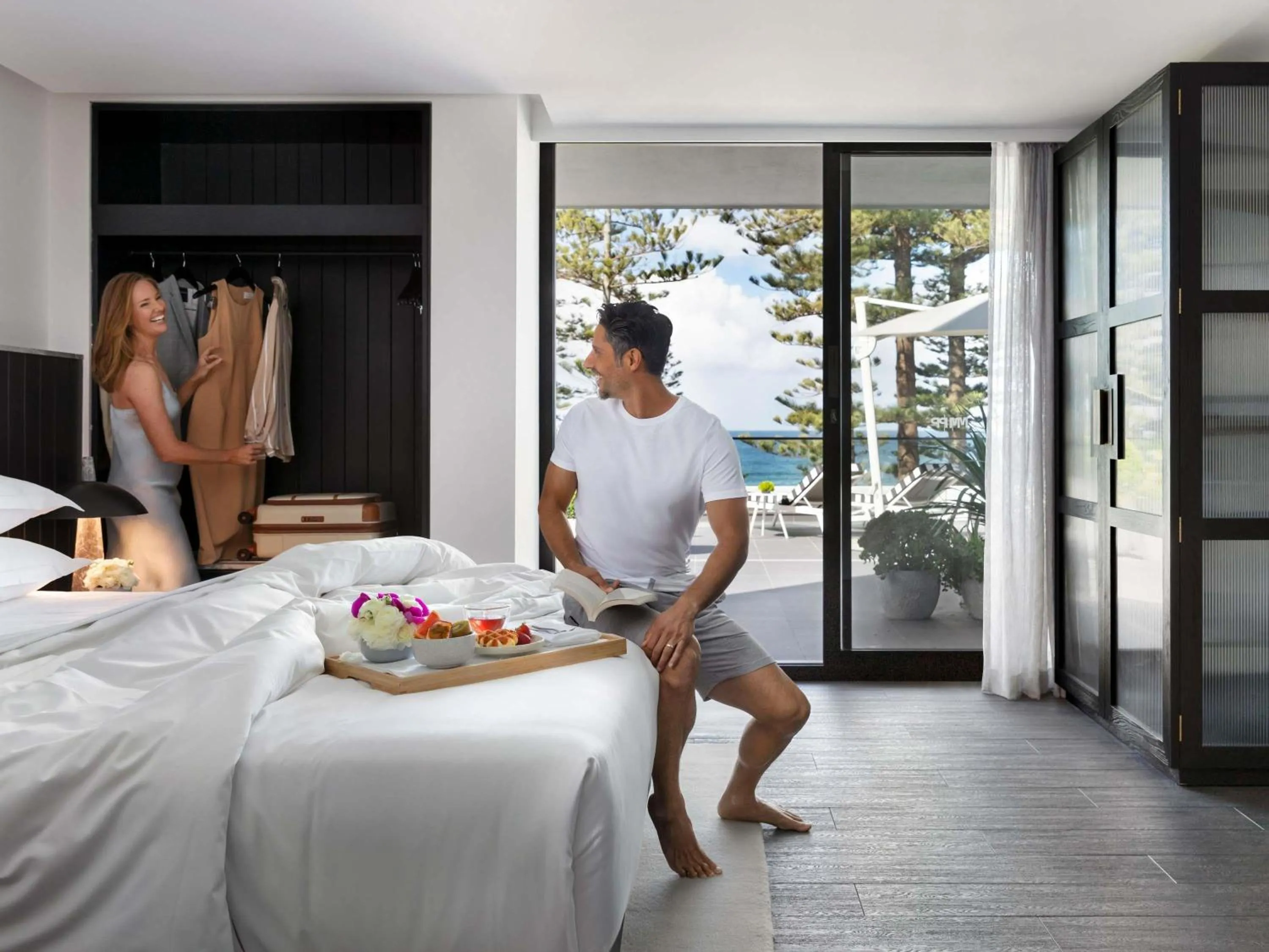 Bedroom, Bed in Manly Pacific Sydney MGallery Collection