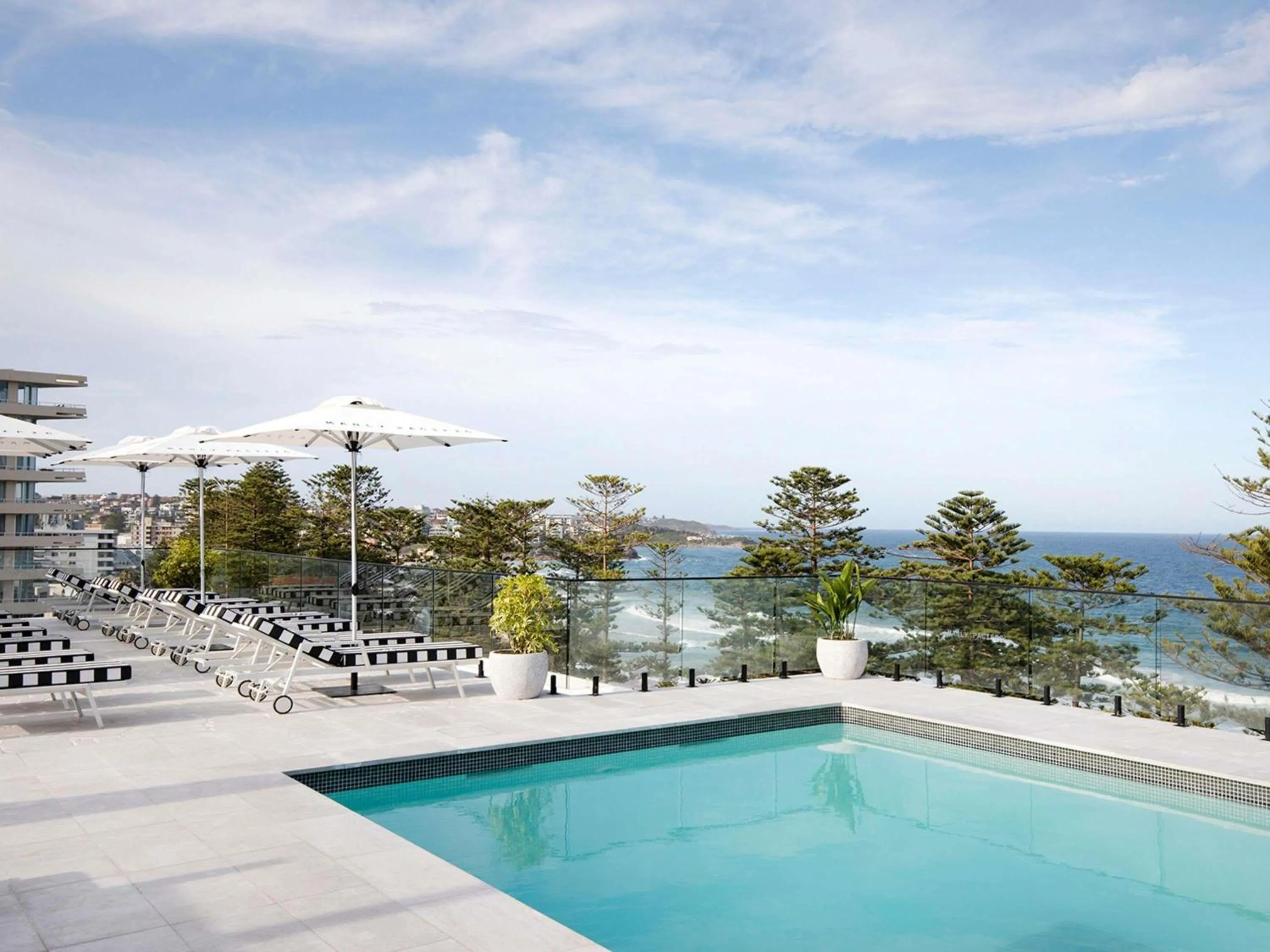 Pool view in Manly Pacific Sydney MGallery Collection