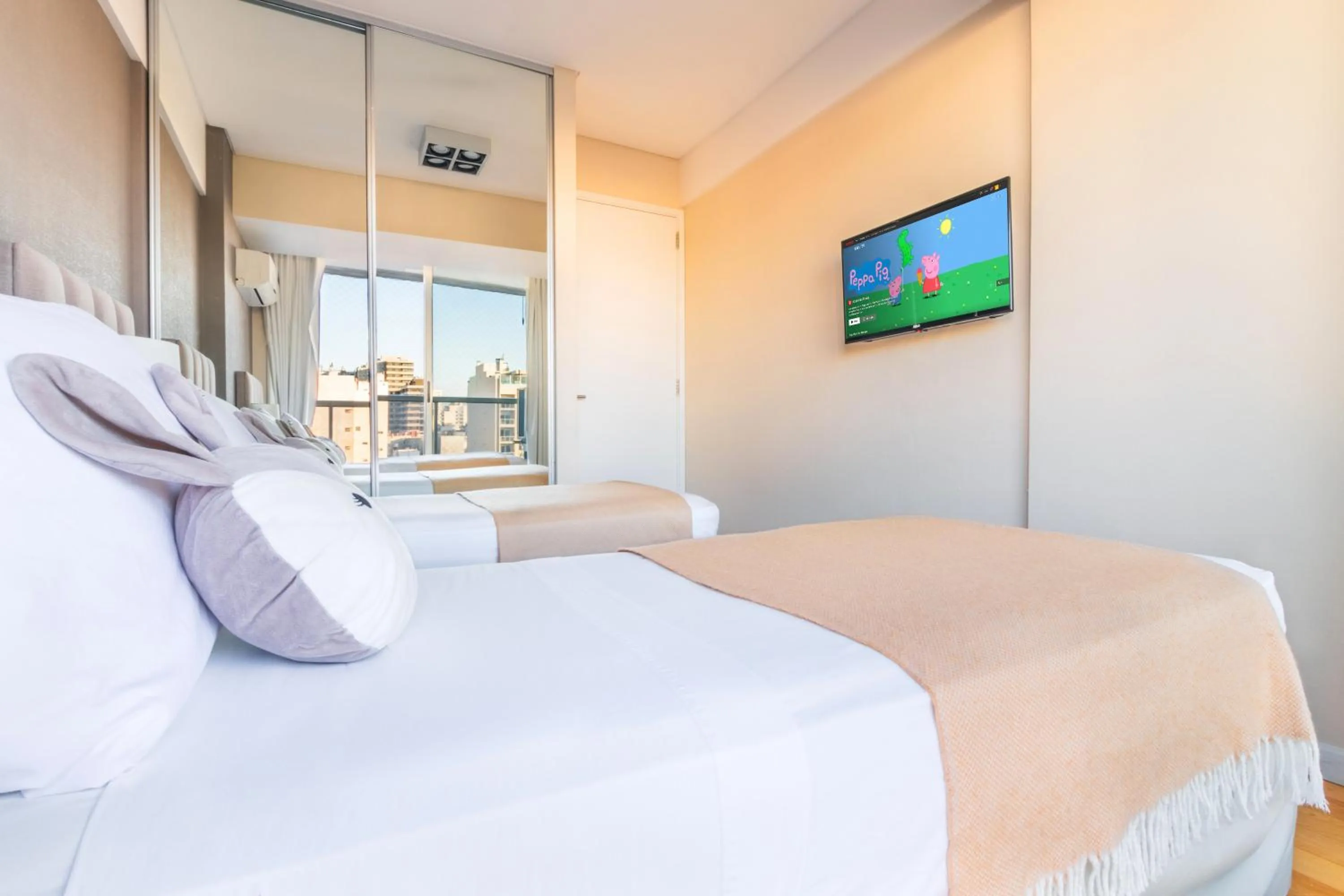 Bed in Modern&New Apartment in Palermo - by BueRentals