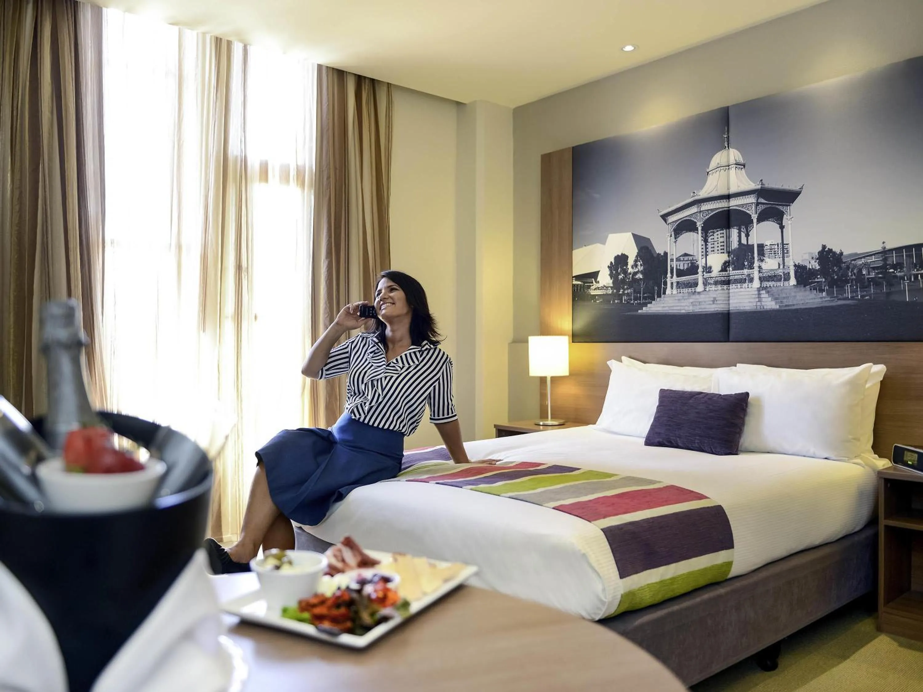 Bedroom, Bed in Grosvenor Hotel Adelaide by Accor