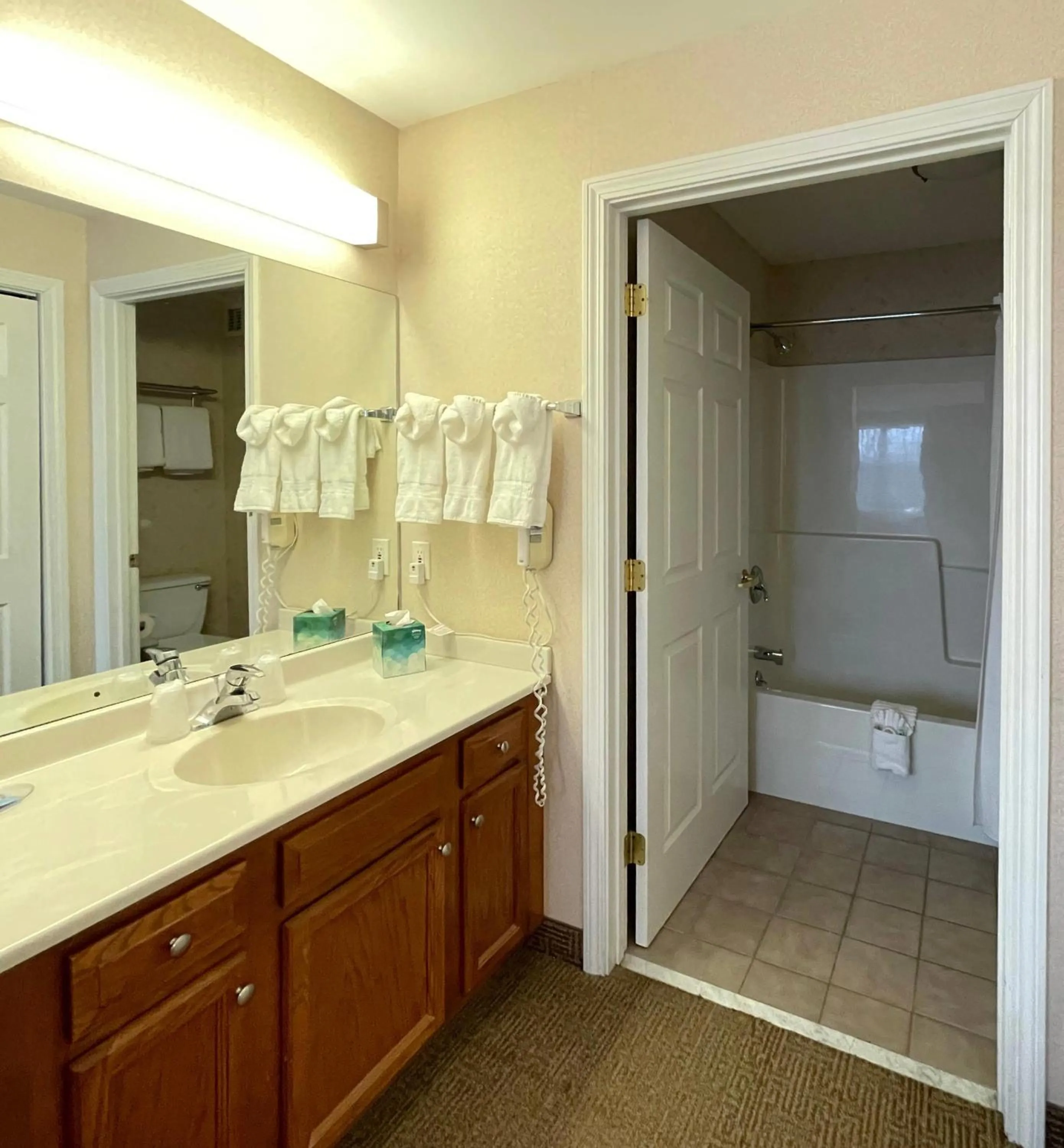 Bathroom in Smart Suites, an Ascend Collection Hotel