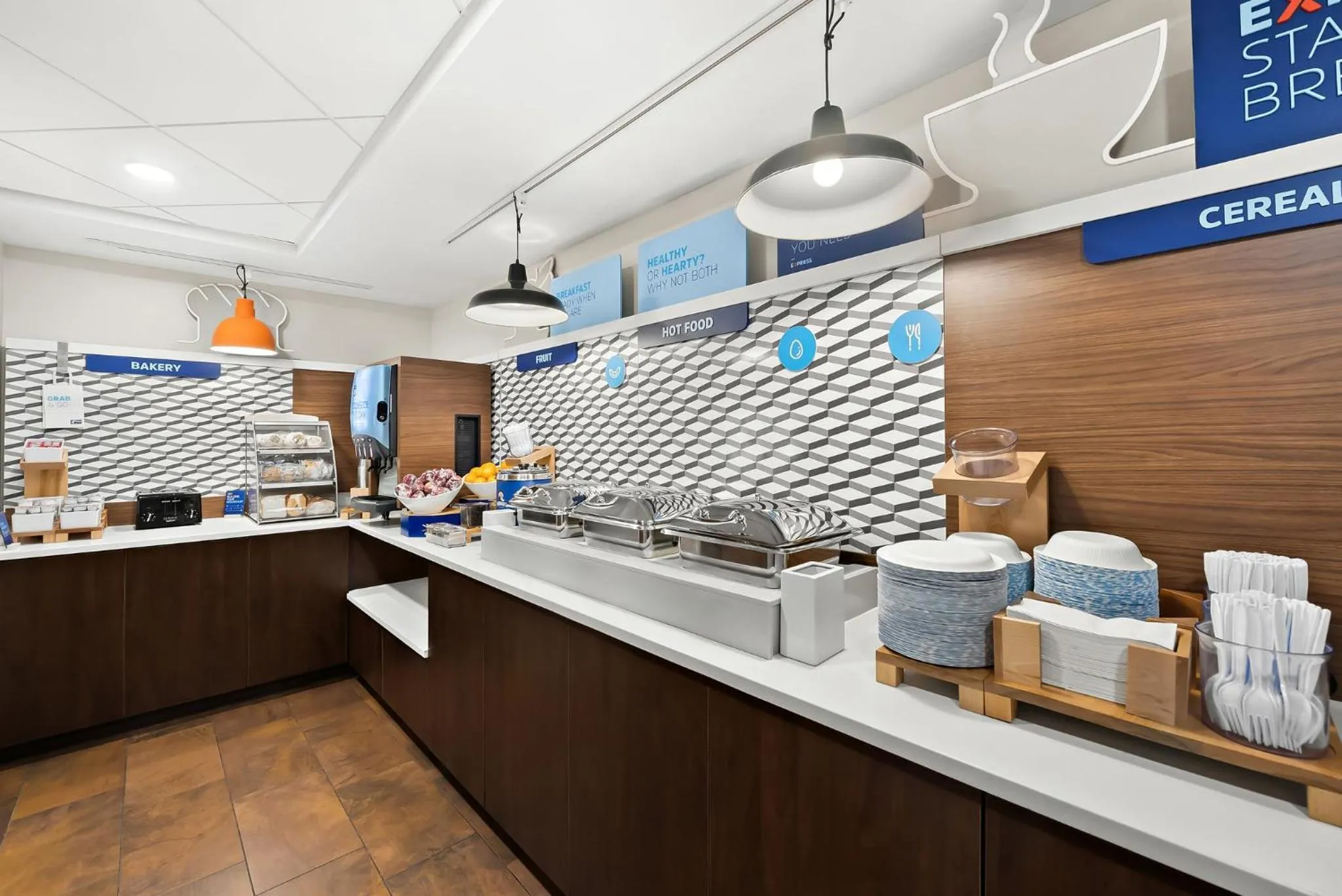 Breakfast in Holiday Inn Express & Suites Raleigh NE - Medical Ctr Area by IHG