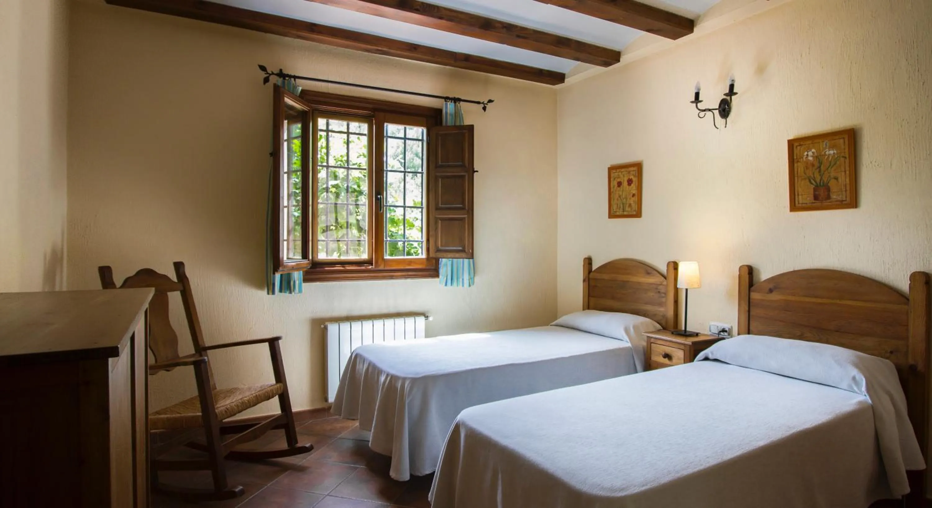 Bed in Casas rurales Batan Rio Tus