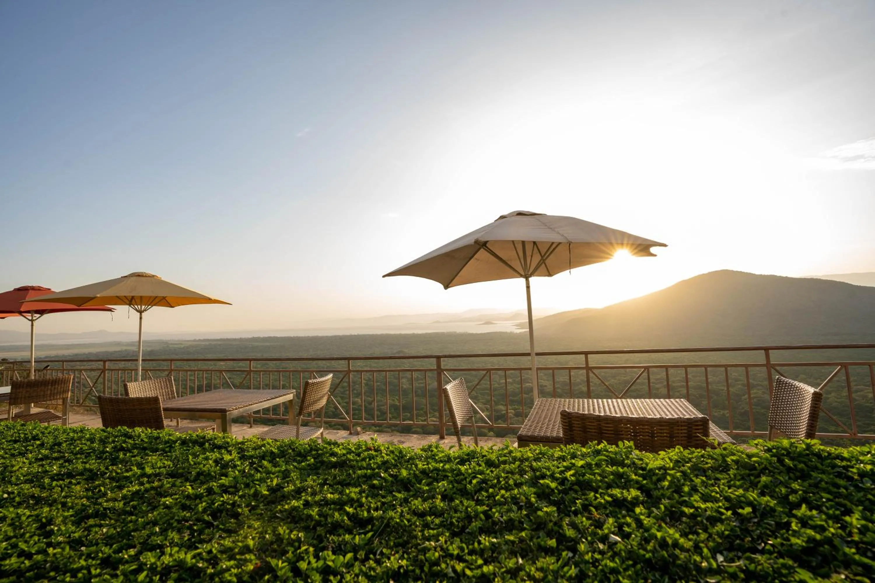 View (from property/room) in Haile Resort Arbaminch