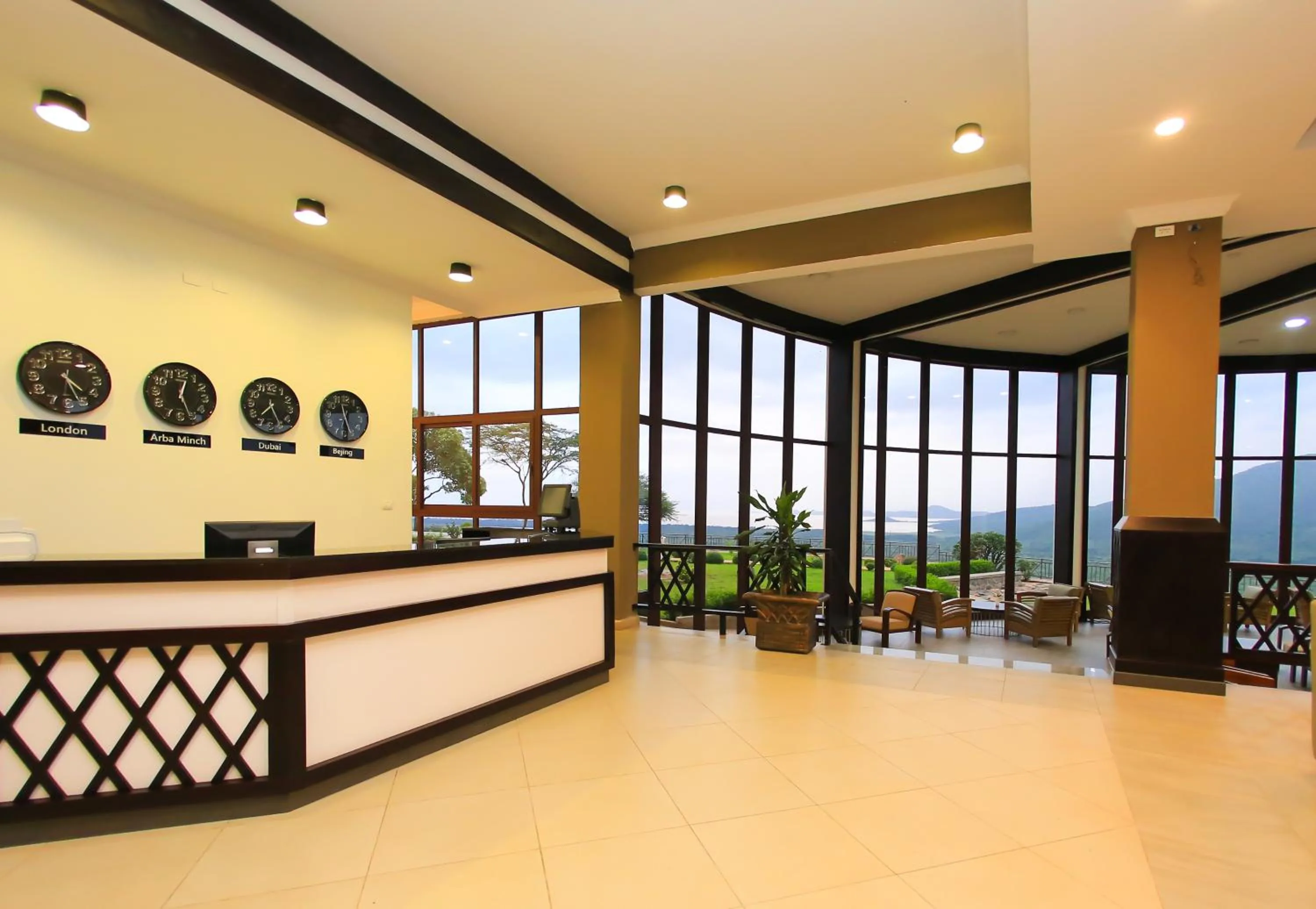 Lobby or reception in Haile Resort Arbaminch