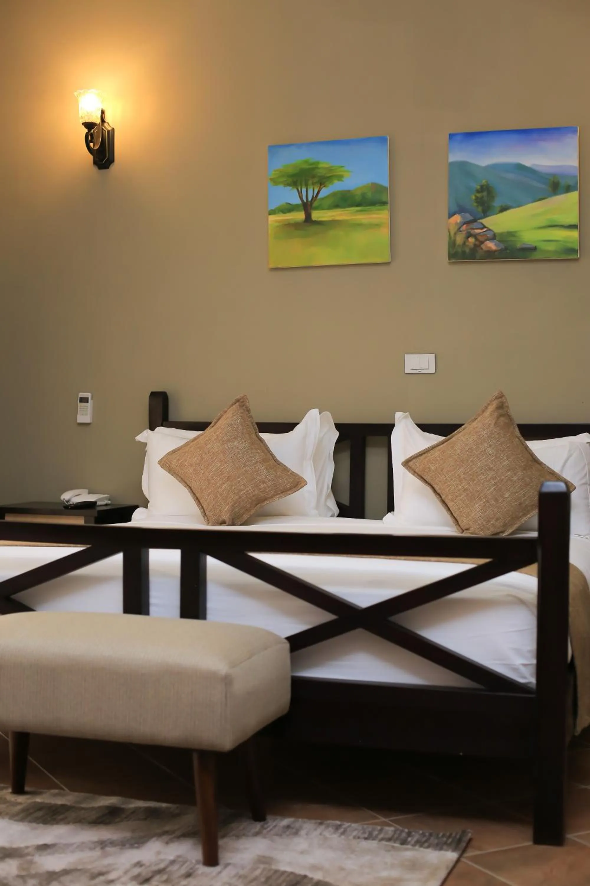 Bed in Haile Resort Arbaminch