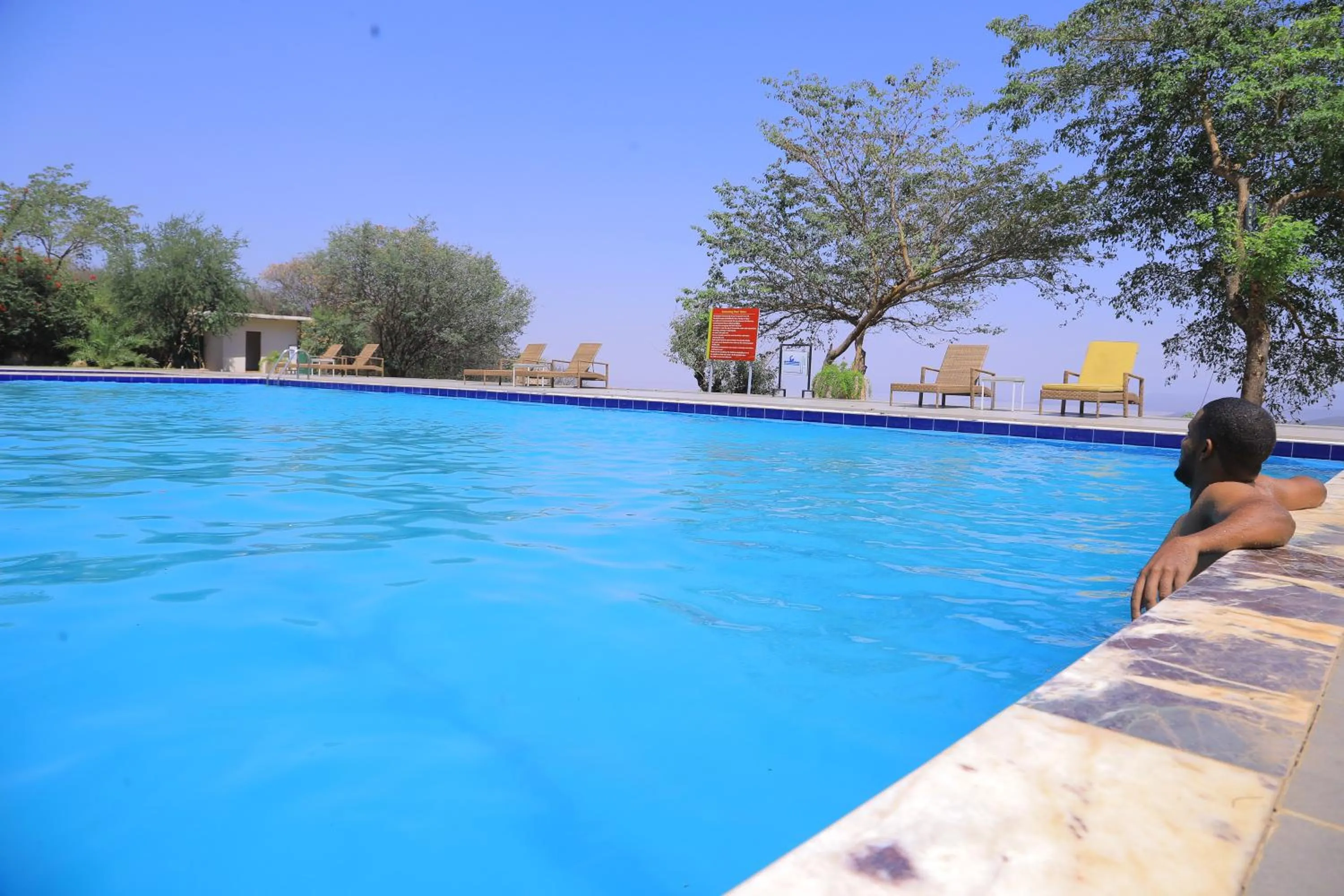 Swimming pool in Haile Resort Arbaminch
