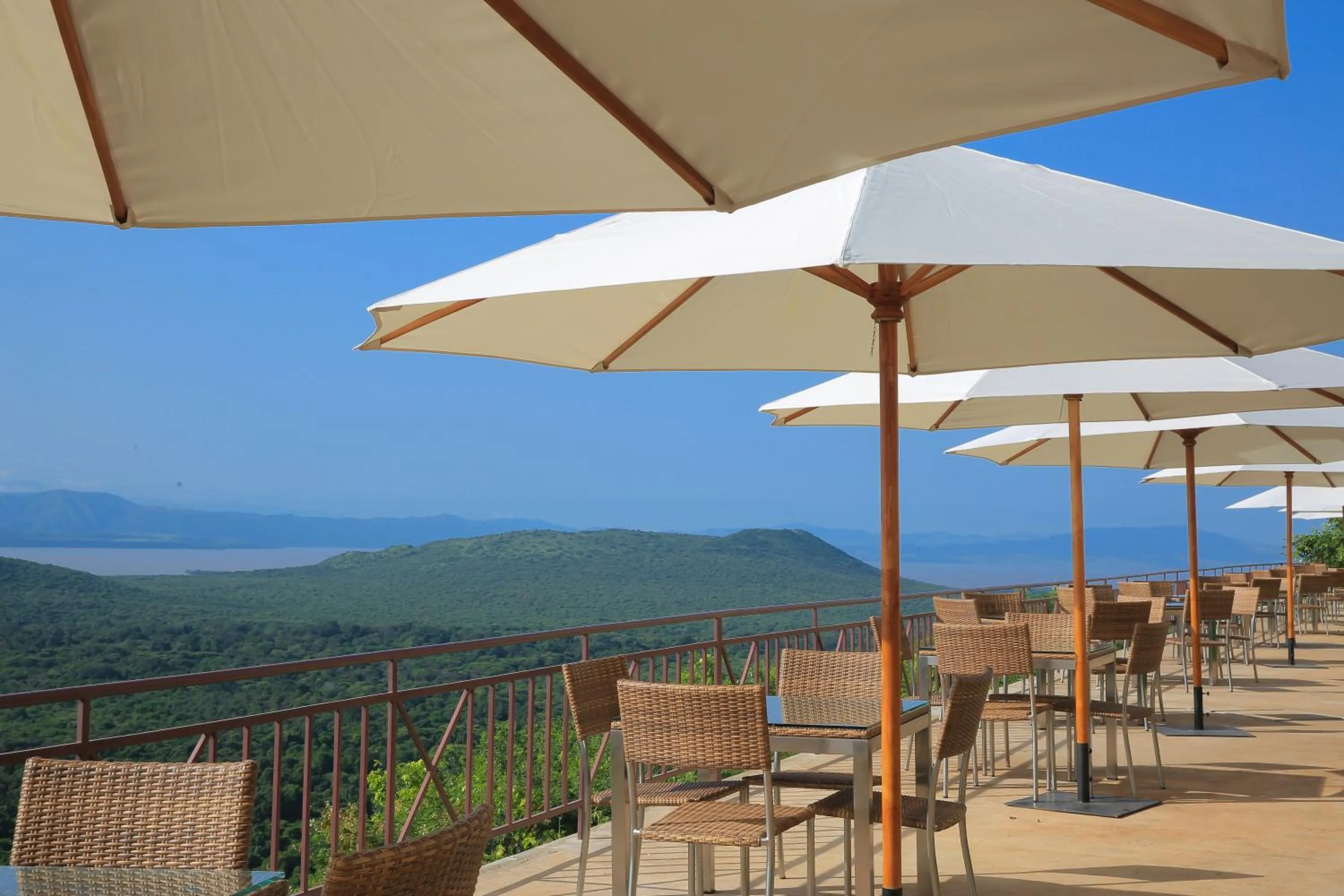 View (from property/room) in Haile Resort Arbaminch