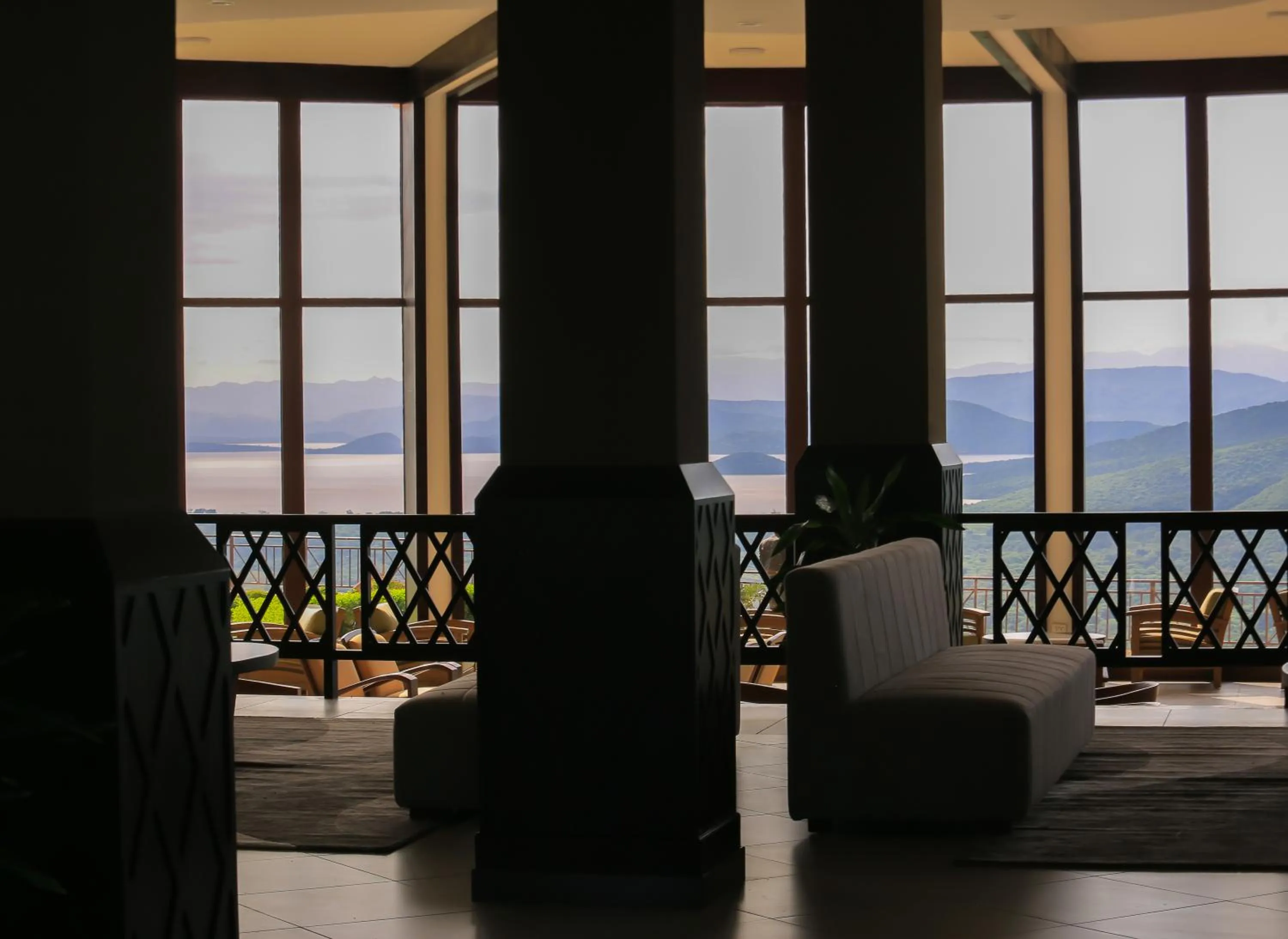 Seating area in Haile Resort Arbaminch