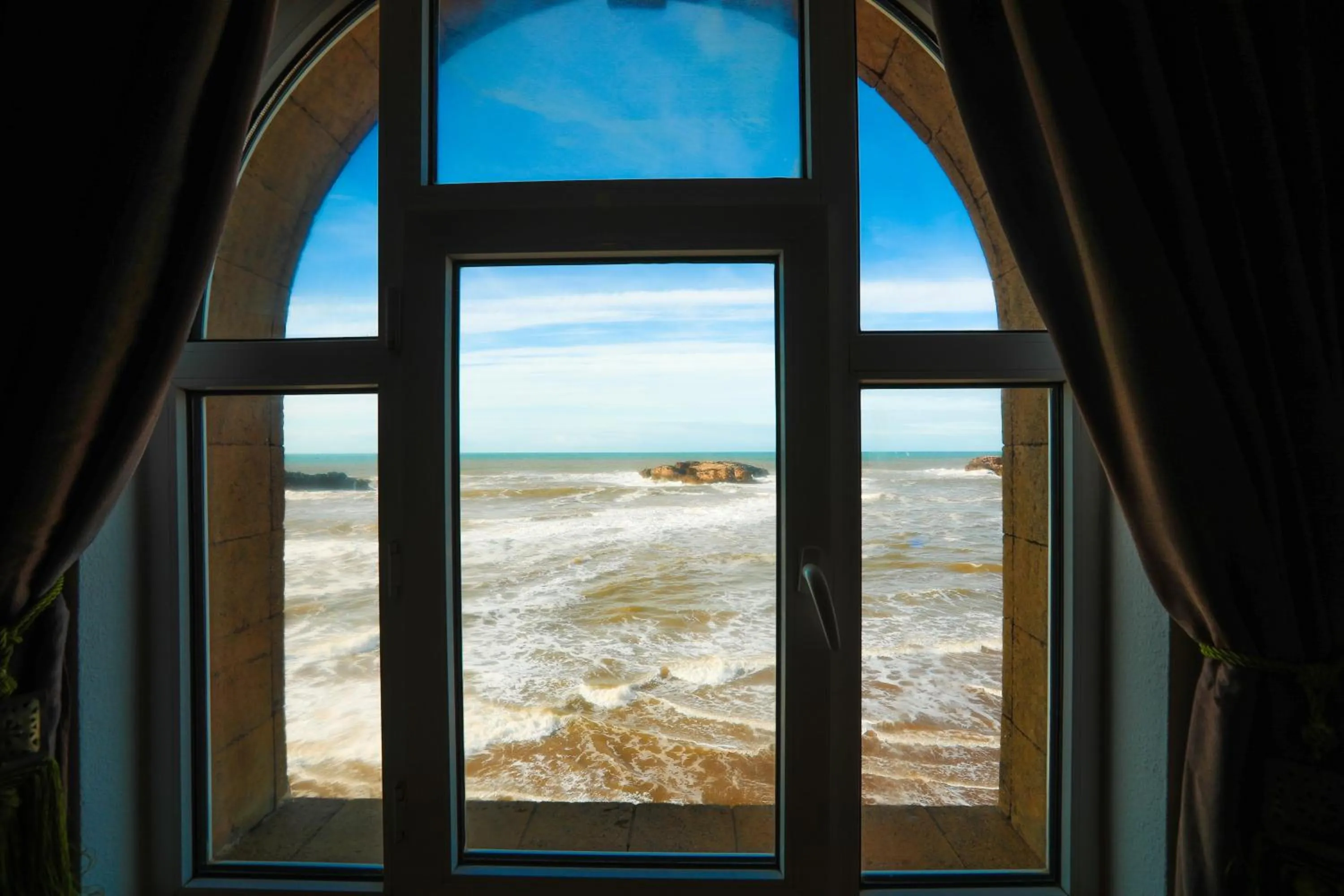 Sea view in Riad Perle D'Eau