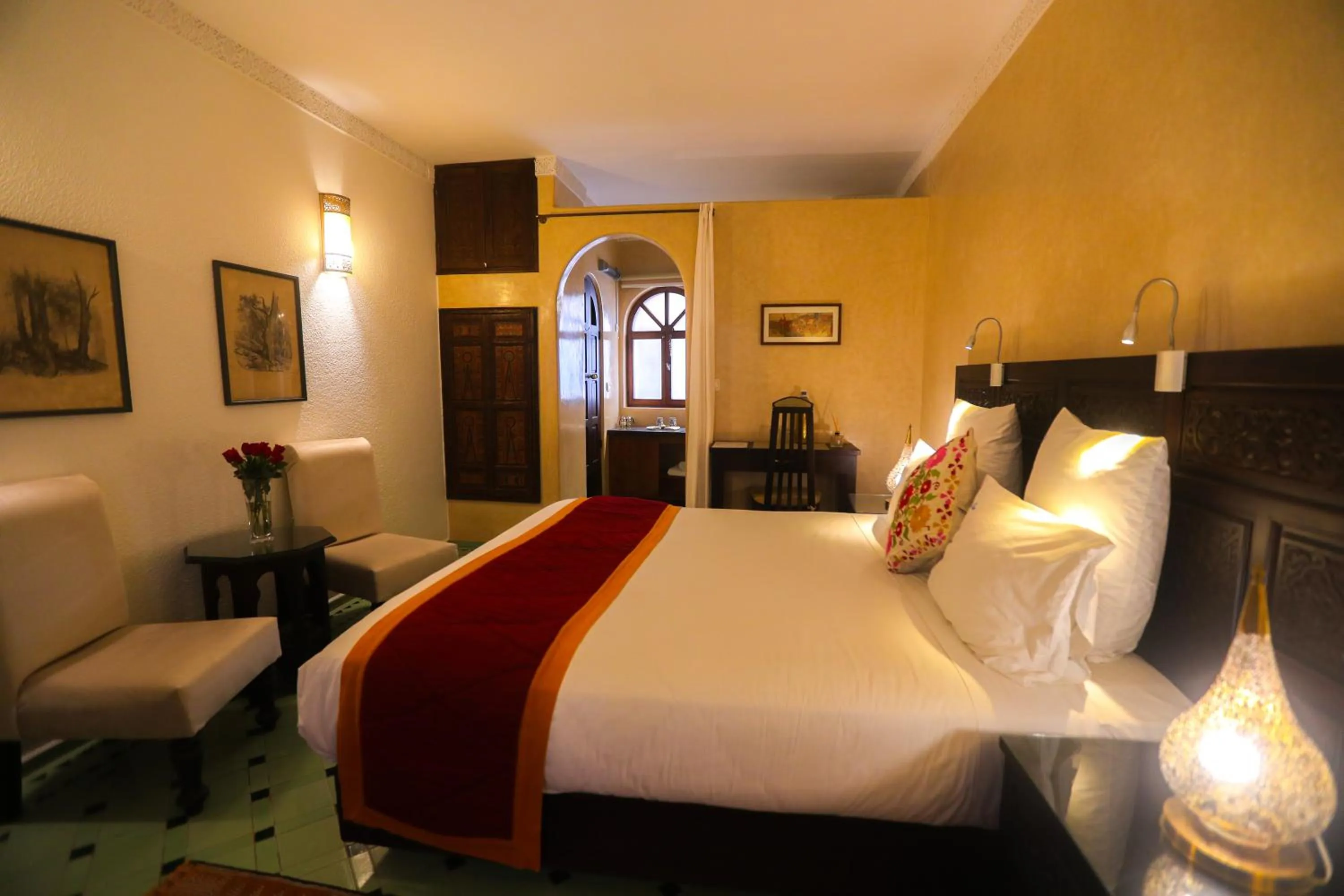 Bed in Riad Perle D'Eau