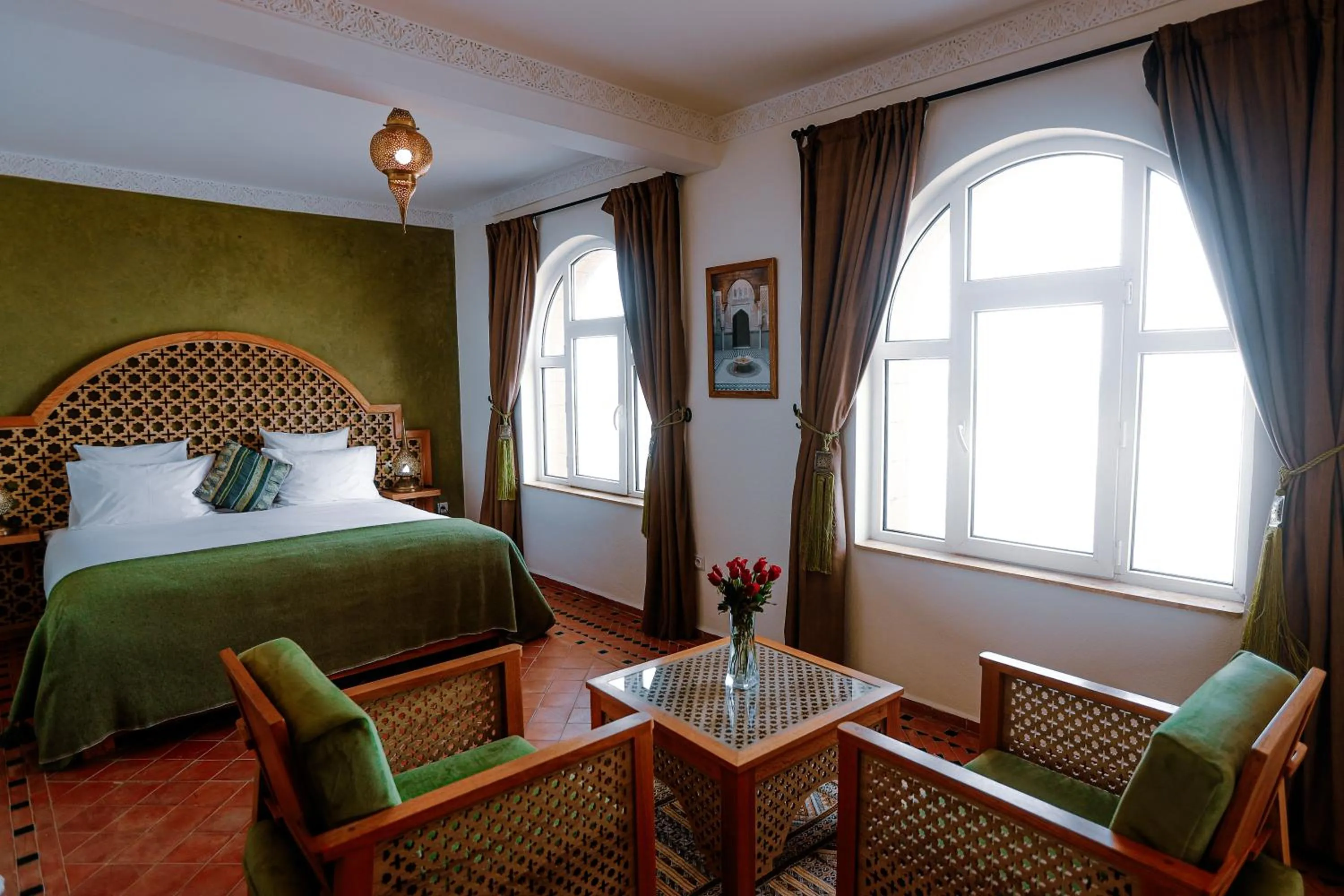 Photo of the whole room, Bed in Riad Perle D'Eau