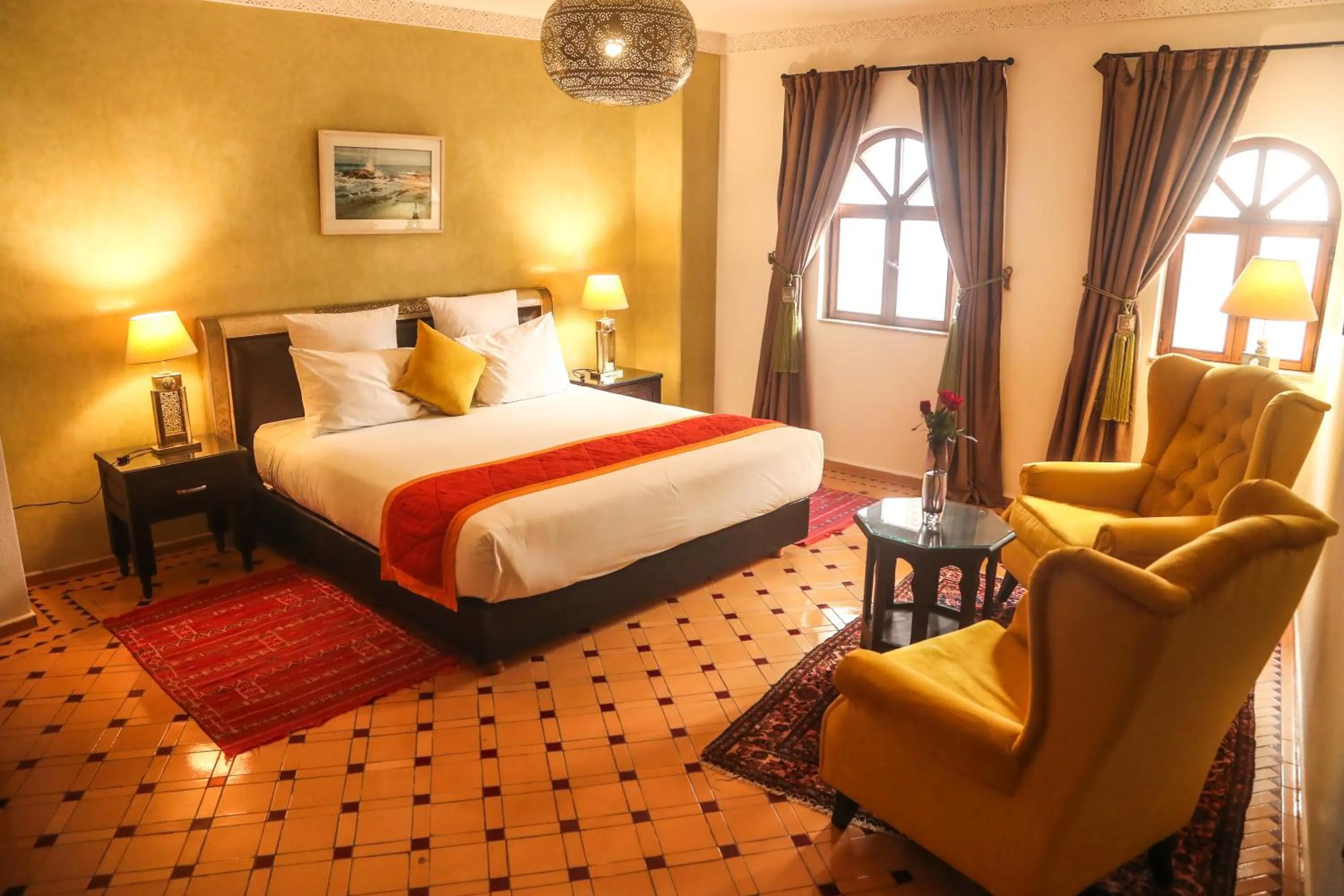 Photo of the whole room, Bed in Riad Perle D'Eau