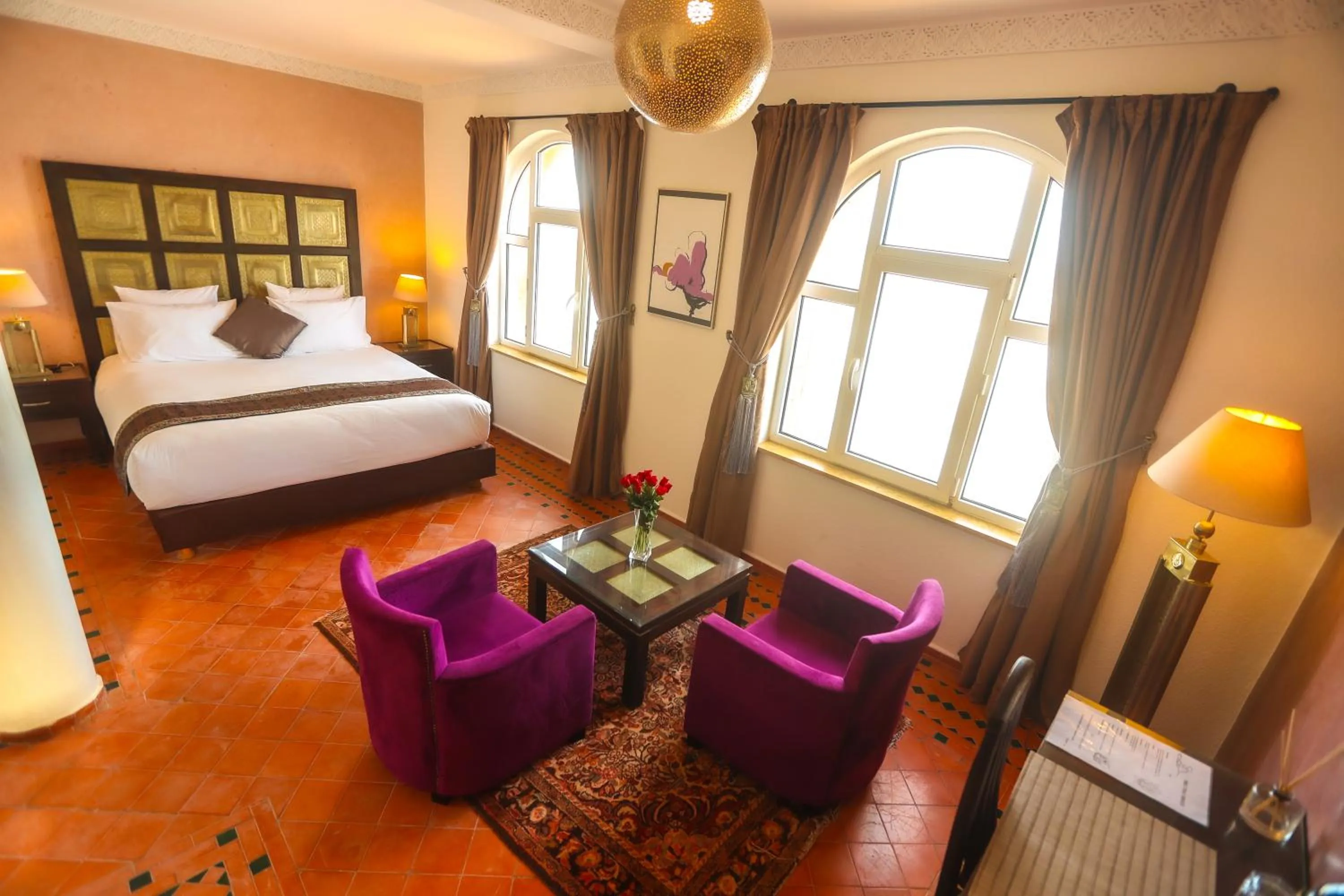 Photo of the whole room, Bed in Riad Perle D'Eau