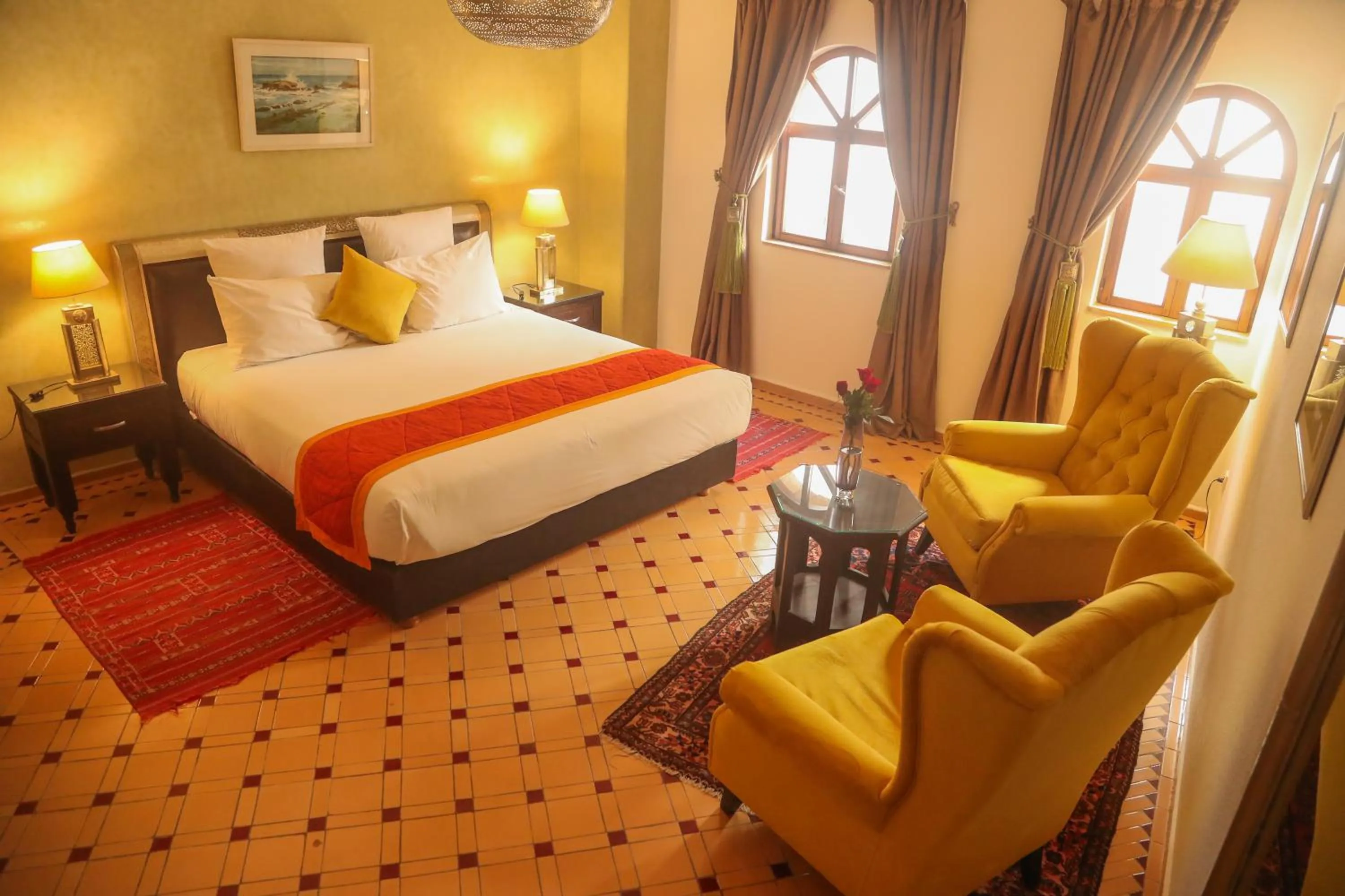 Photo of the whole room, Bed in Riad Perle D'Eau