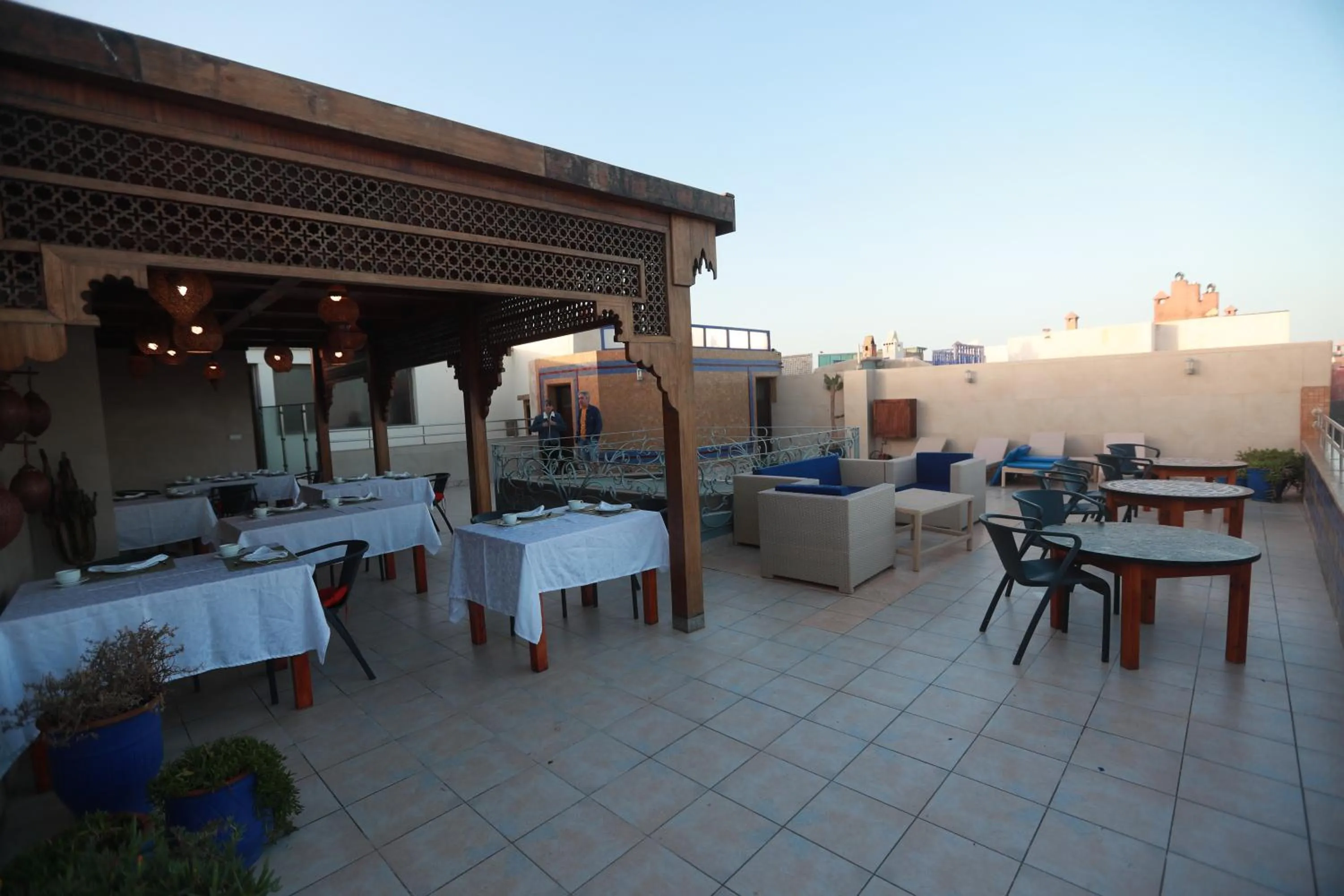 Balcony/Terrace in Riad Perle D'Eau