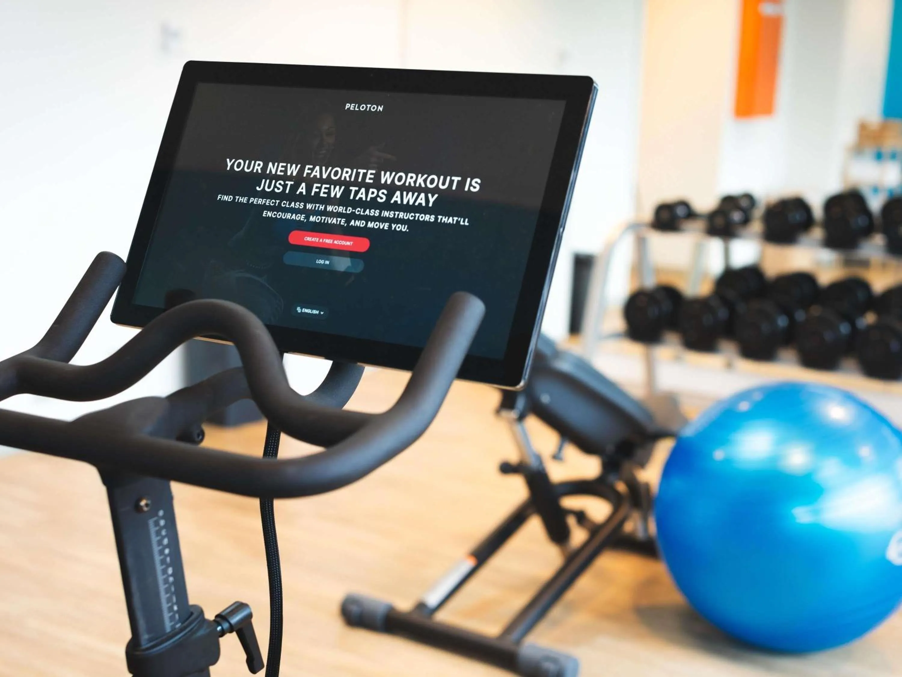 Fitness centre/facilities in Novotel Canberra