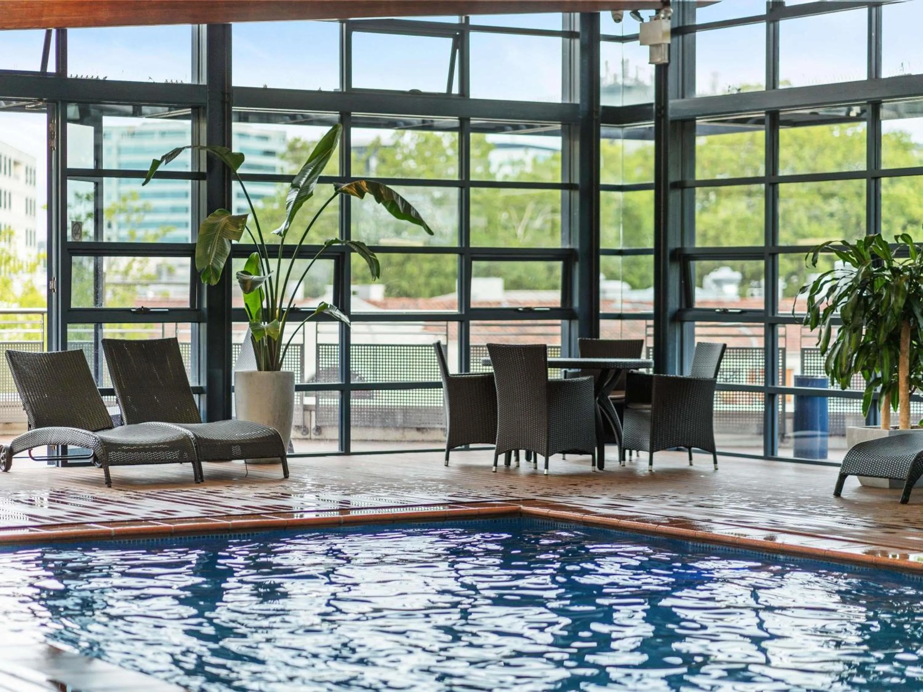 Fitness centre/facilities in Novotel Canberra