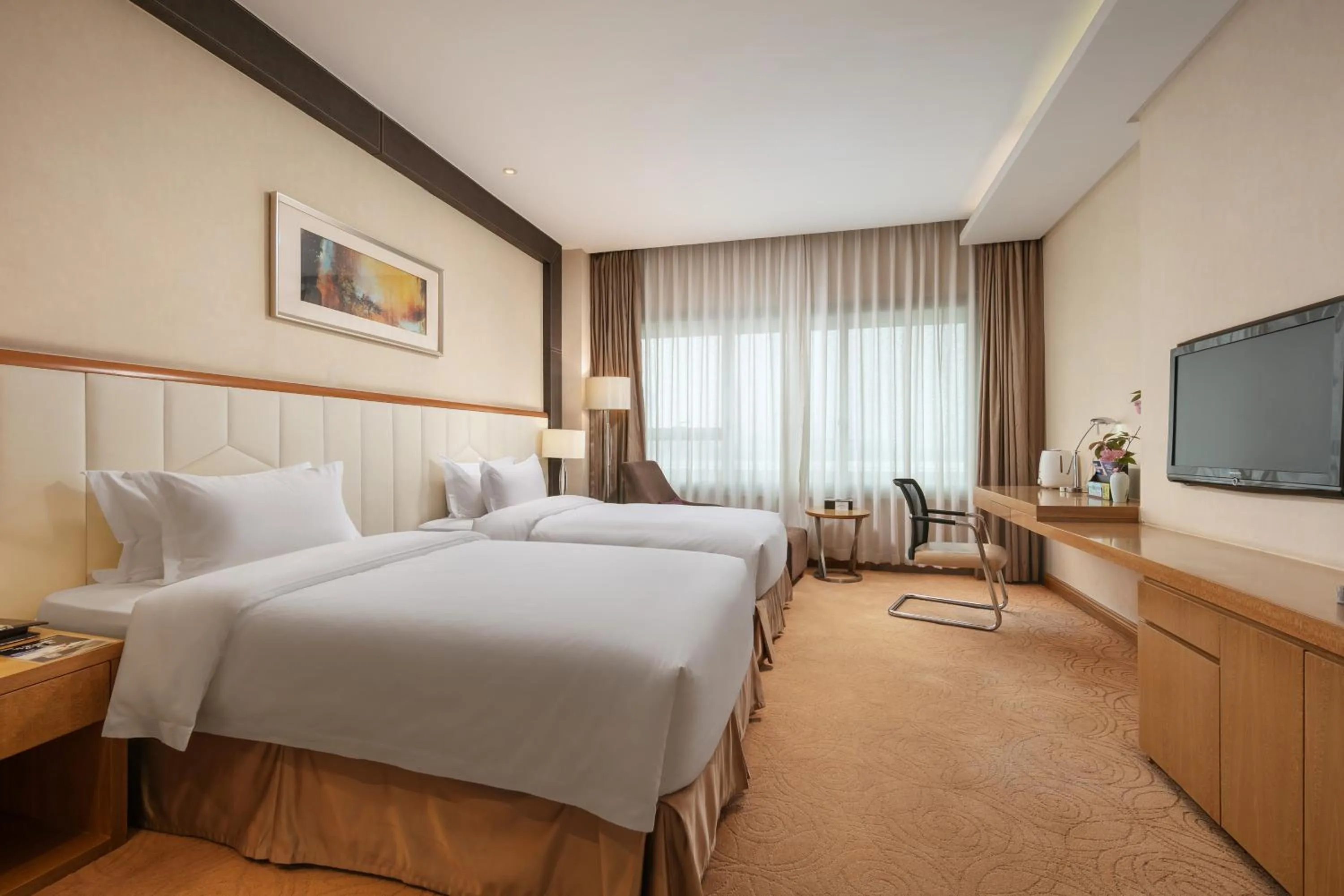 Bed in Landison Airport Hotel Hangzhou