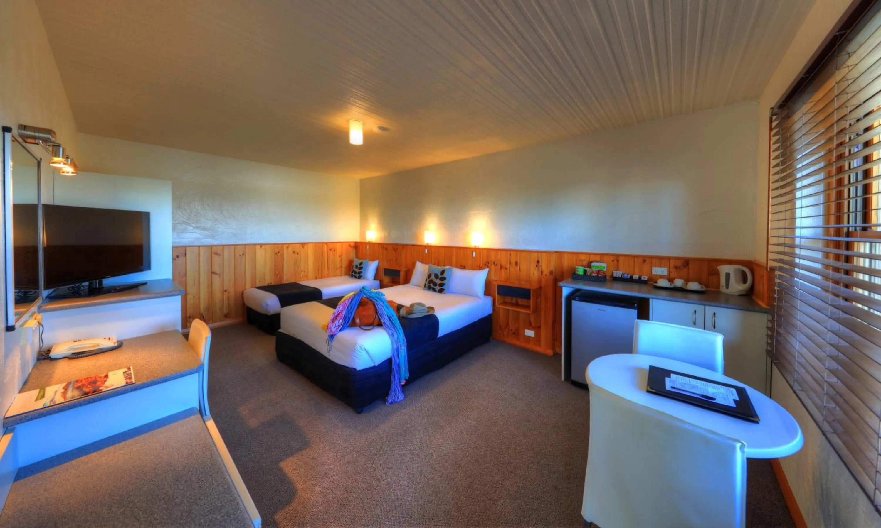 Bed in Stanley Seaview Inn