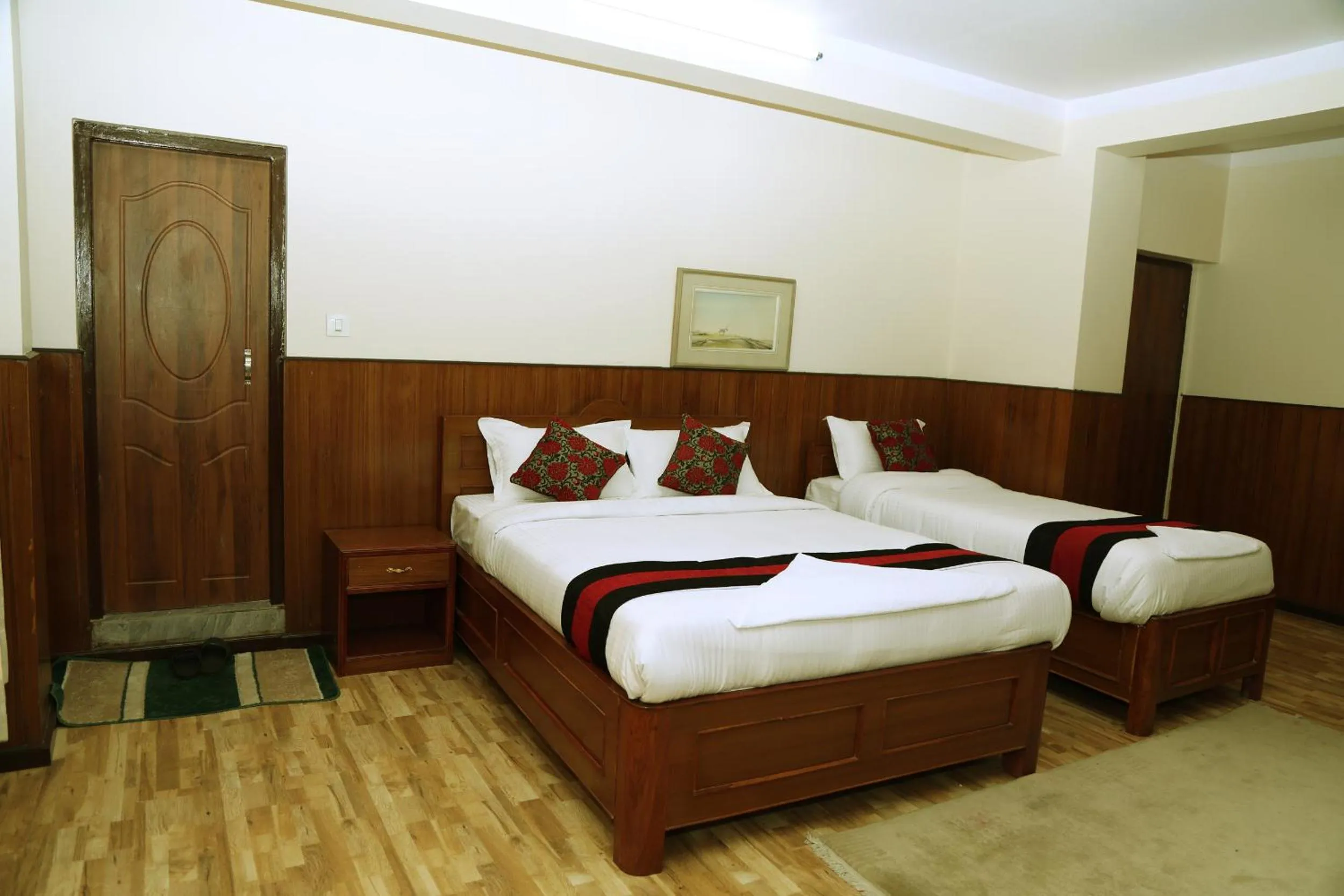 Bed in Green Eco Resort