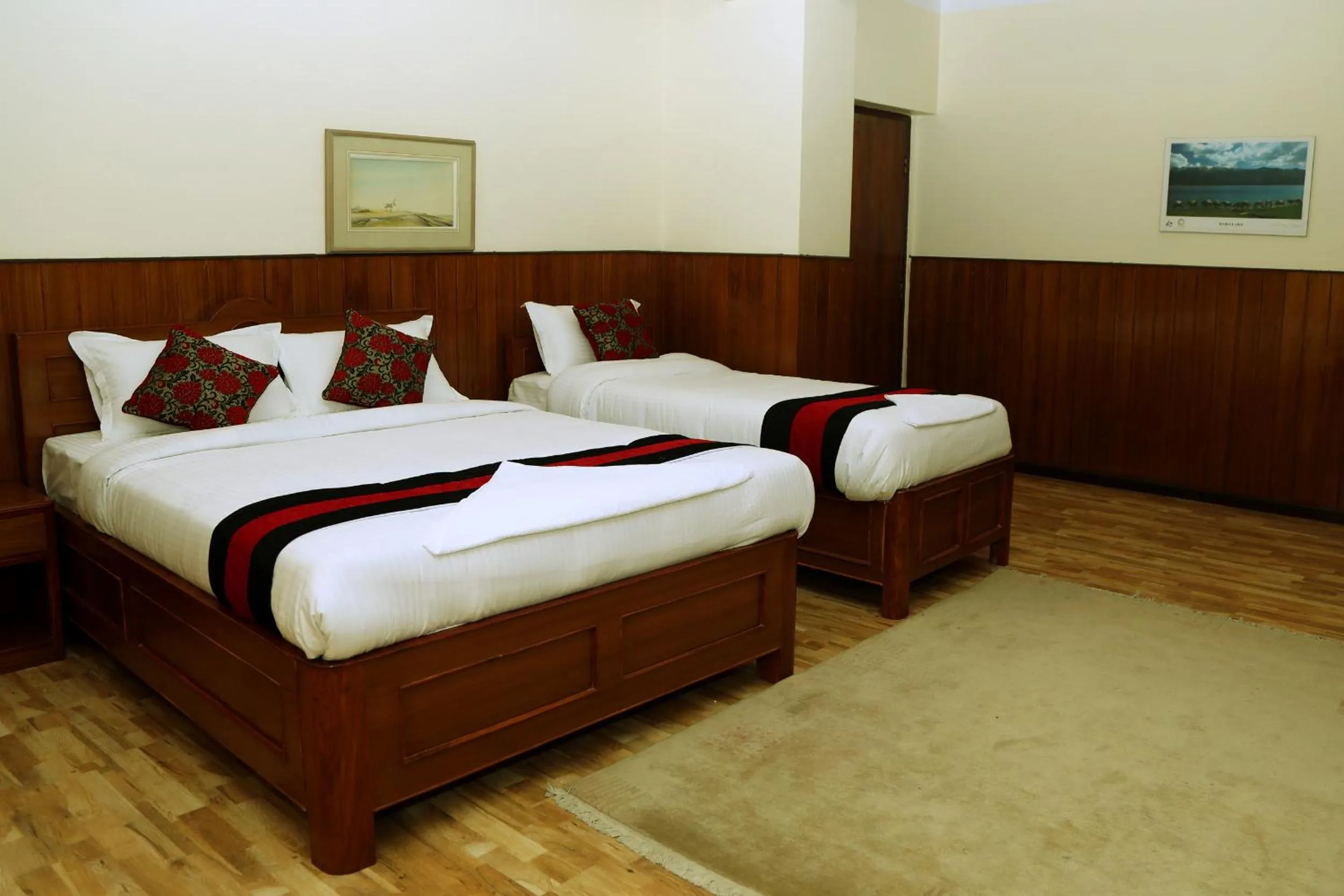 Bed in Green Eco Resort