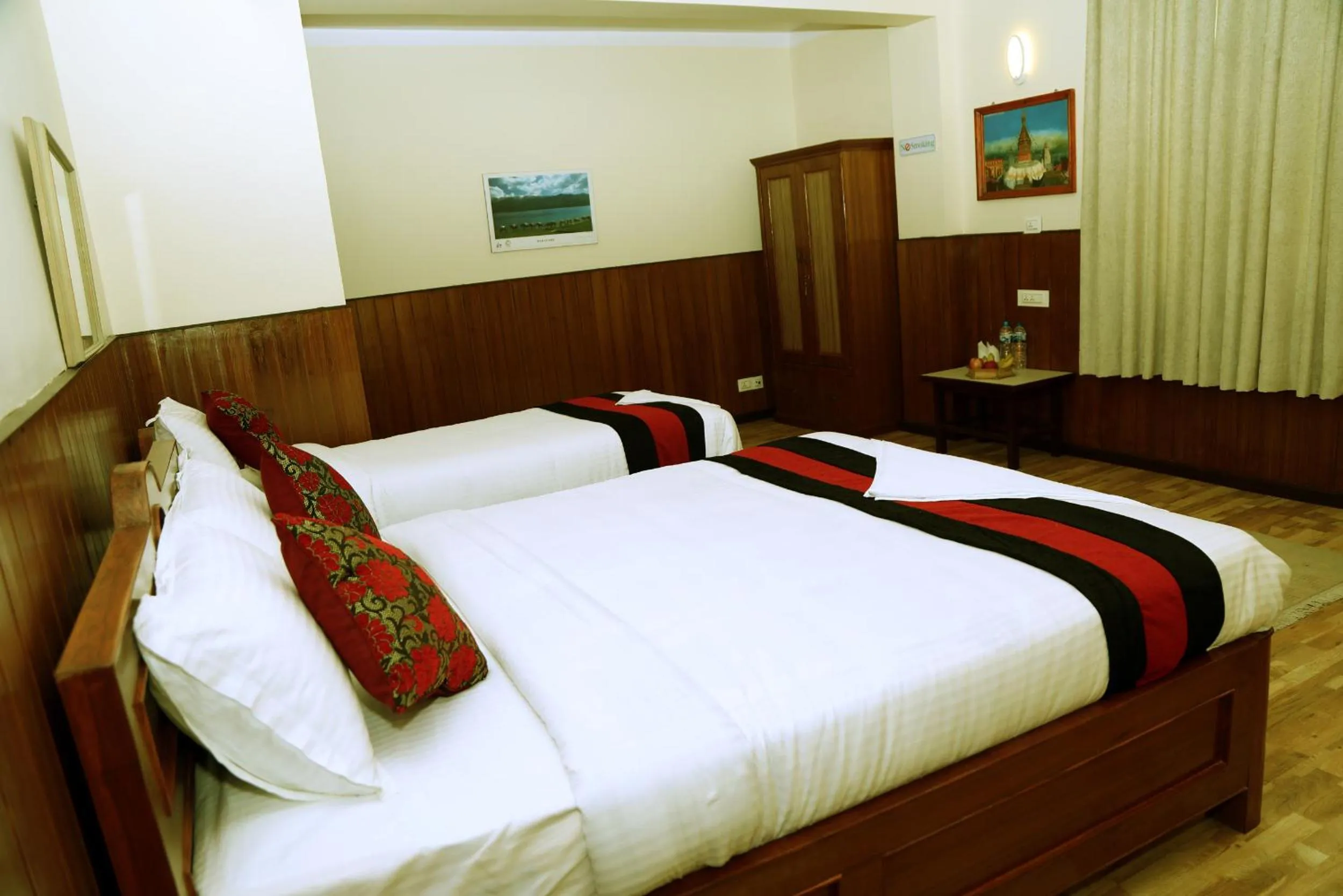 Bed in Green Eco Resort