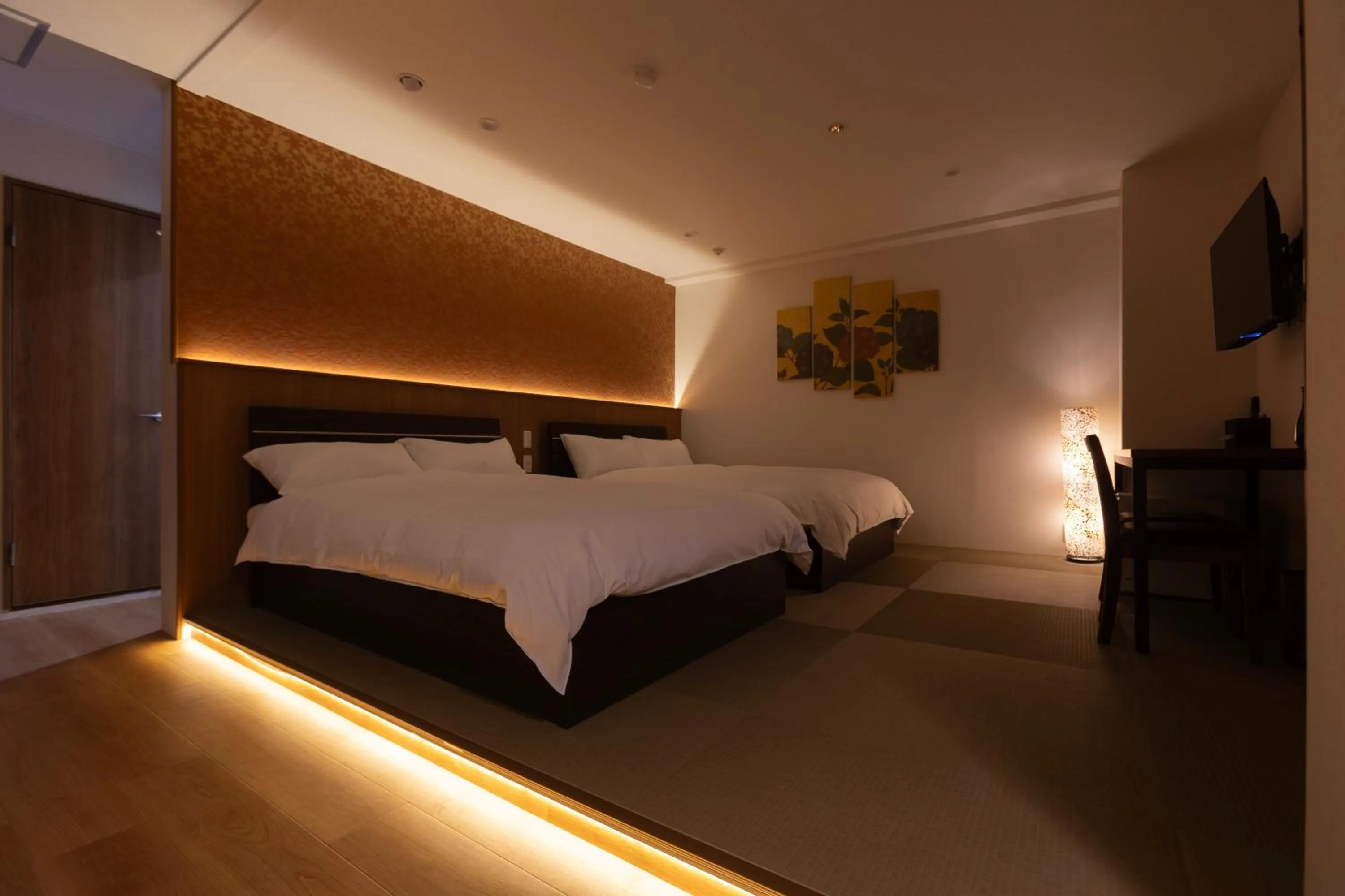 Bed in Miro Hotel Dotonbori