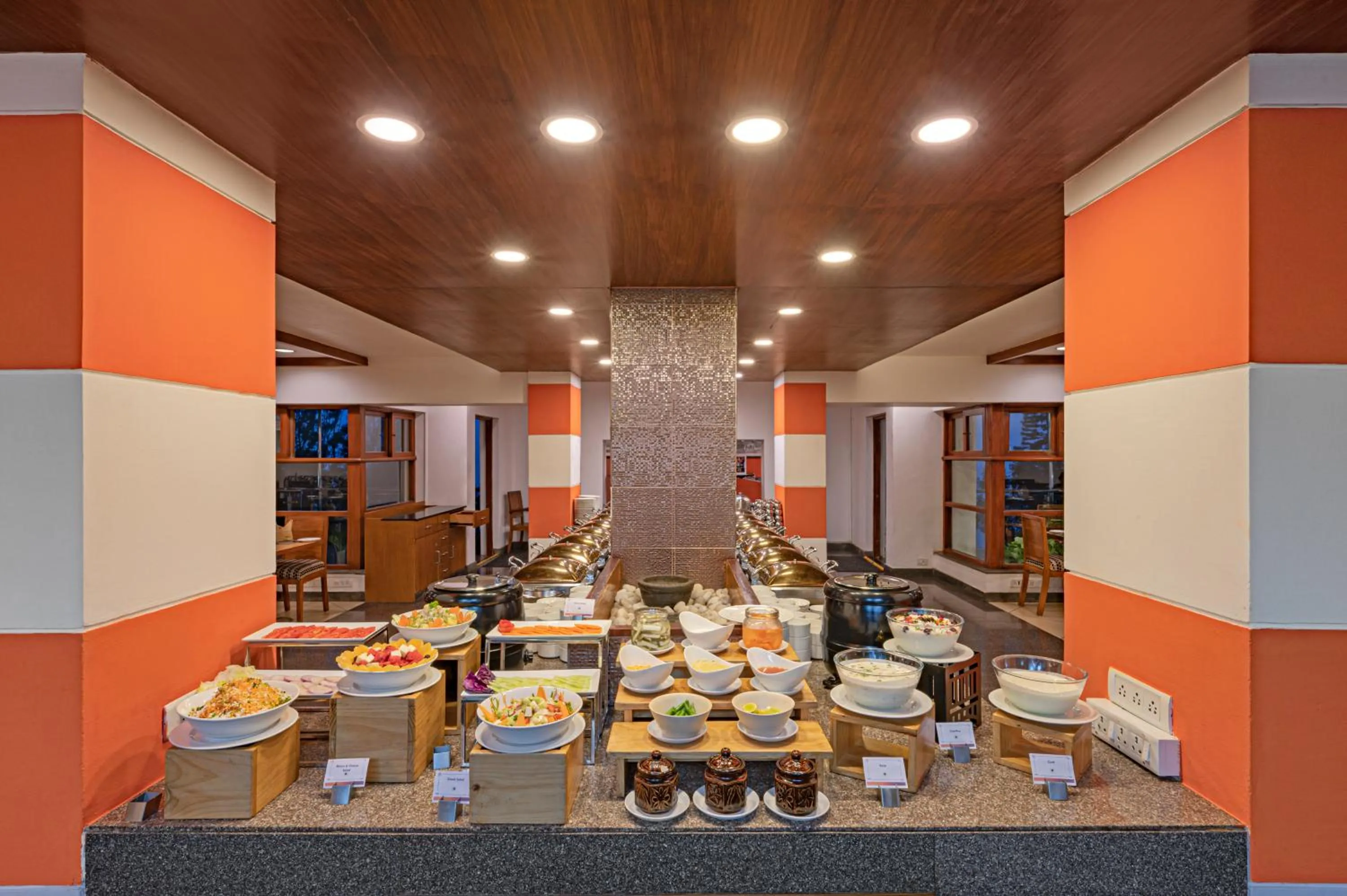 Buffet breakfast in Sterling Yercaud