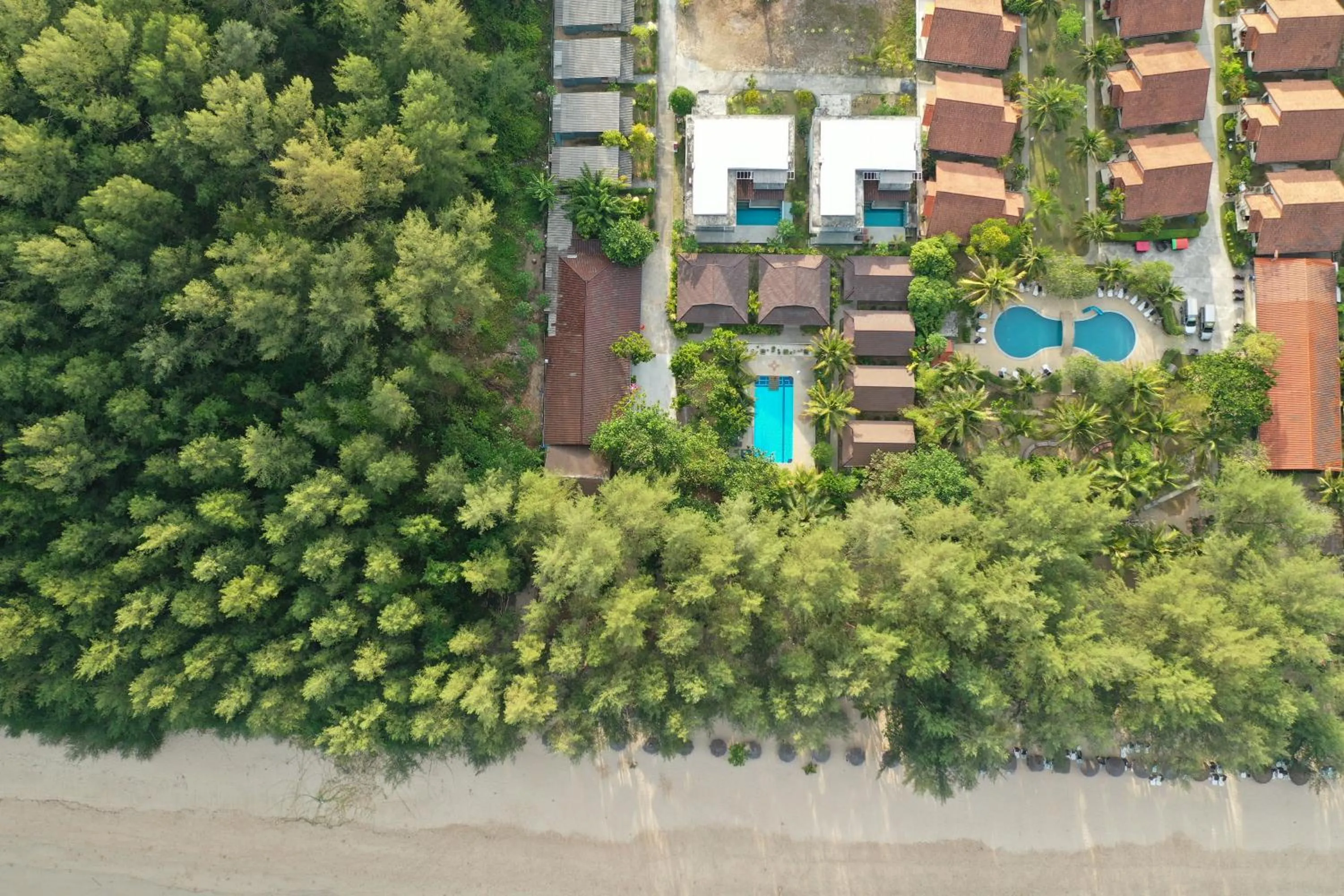 Bird's eye view in Cousin Koh Kho Khao Beach