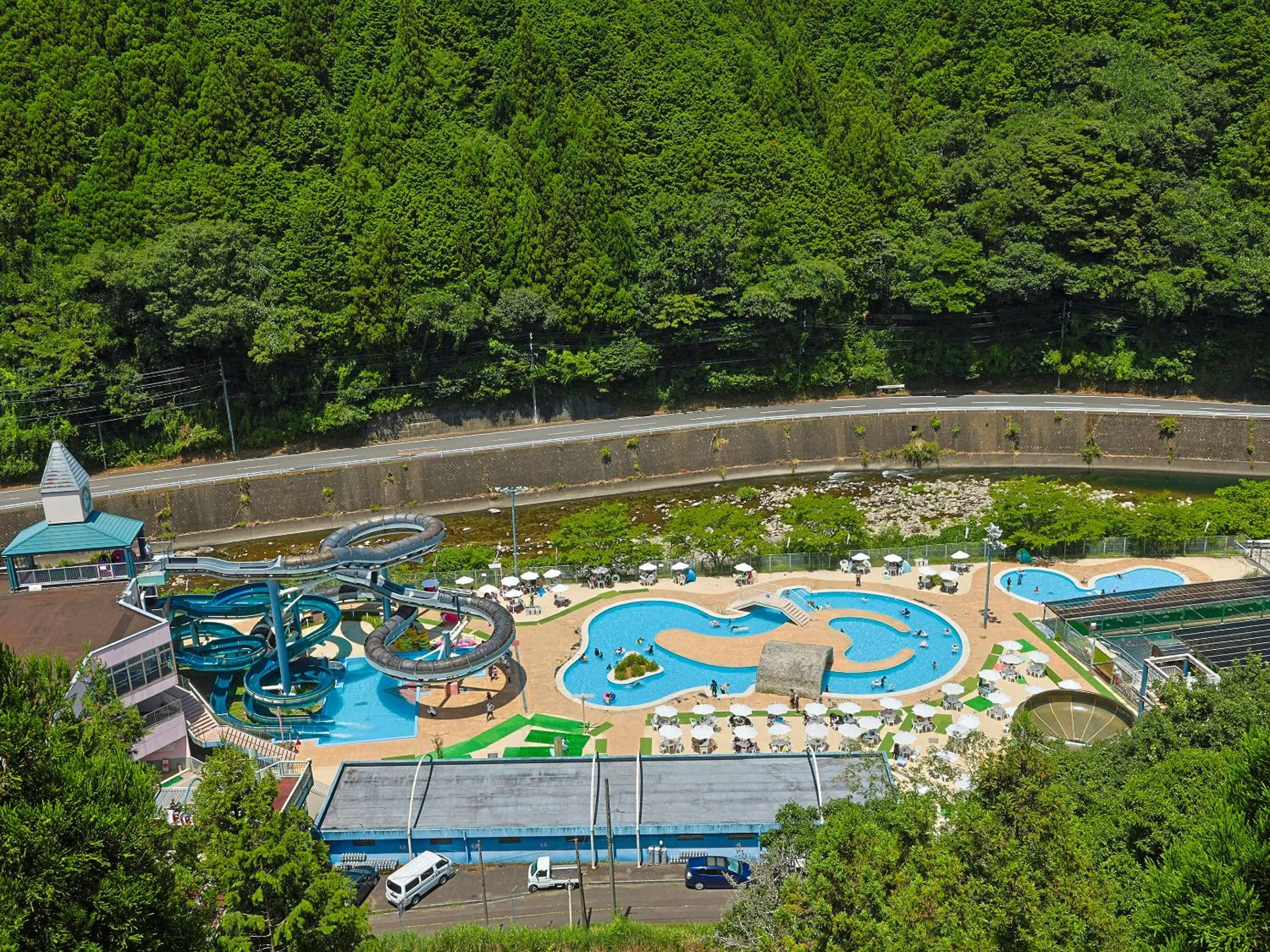 Area and facilities in Hinotani Onsen Misugi Resort