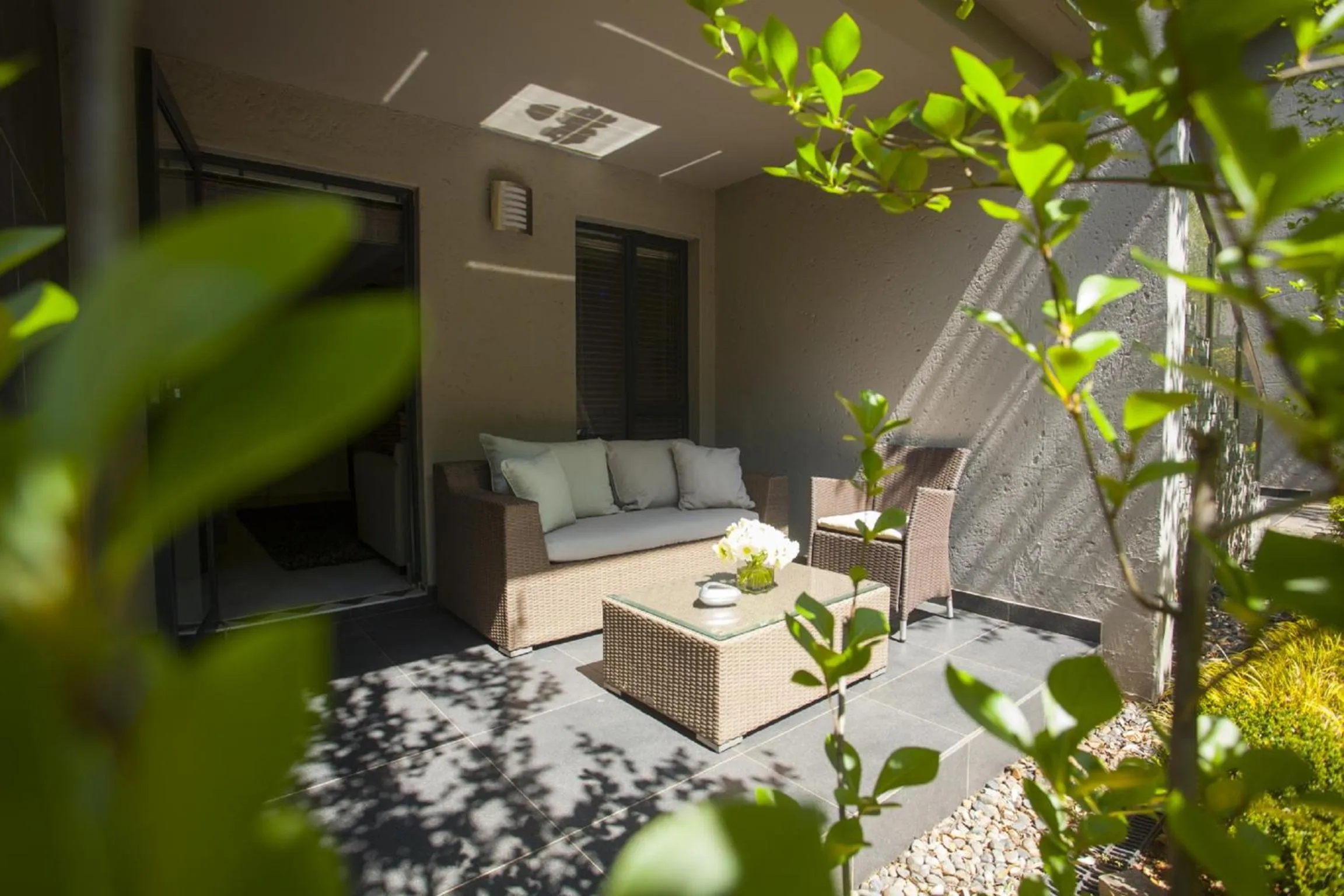 Patio in Villa Moyal