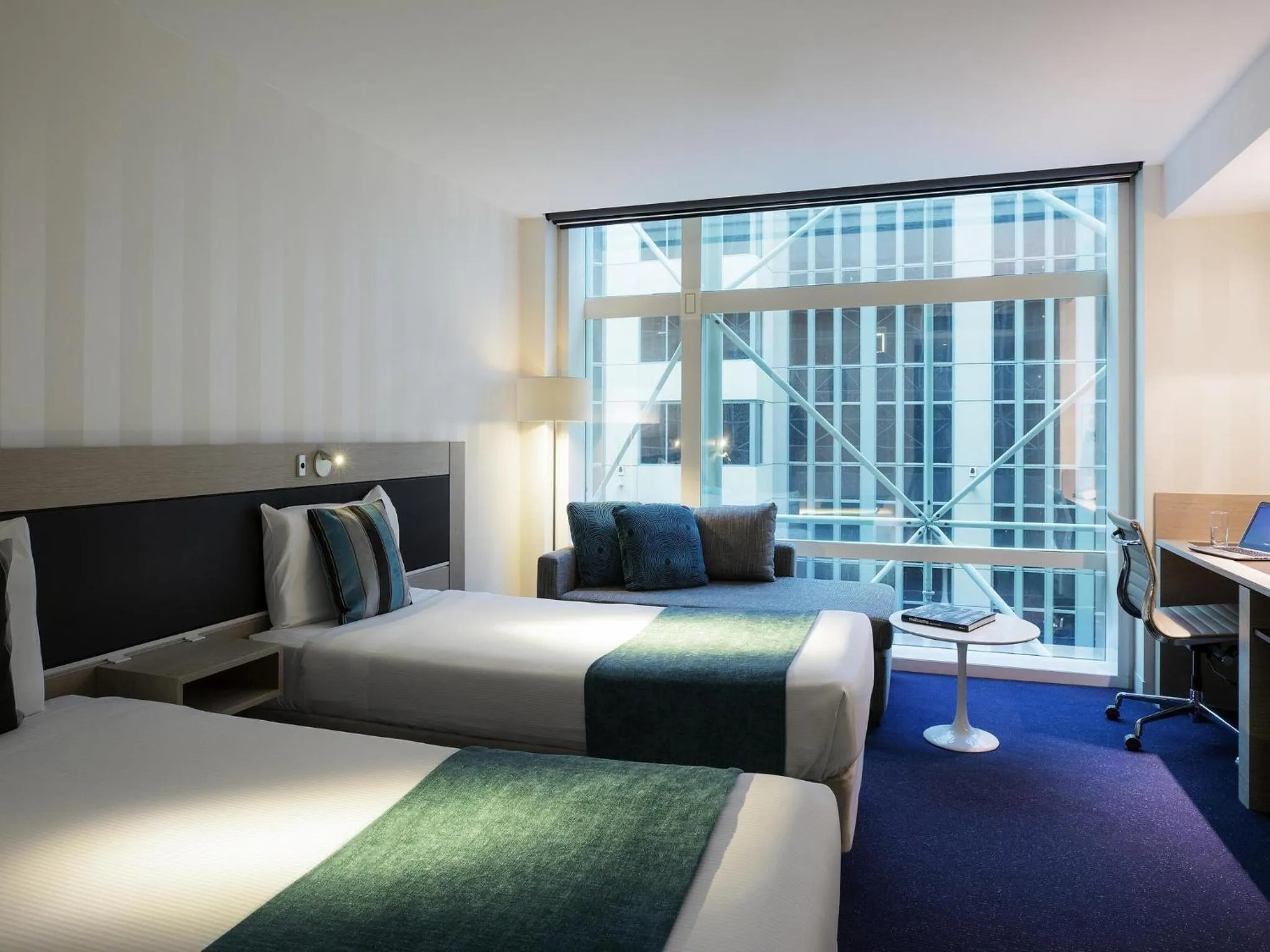 Bedroom, Bed in Novotel Melbourne On Collins
