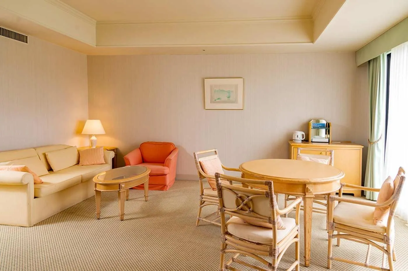 Seating area in Onahama Ocean Hotel & Golf Club