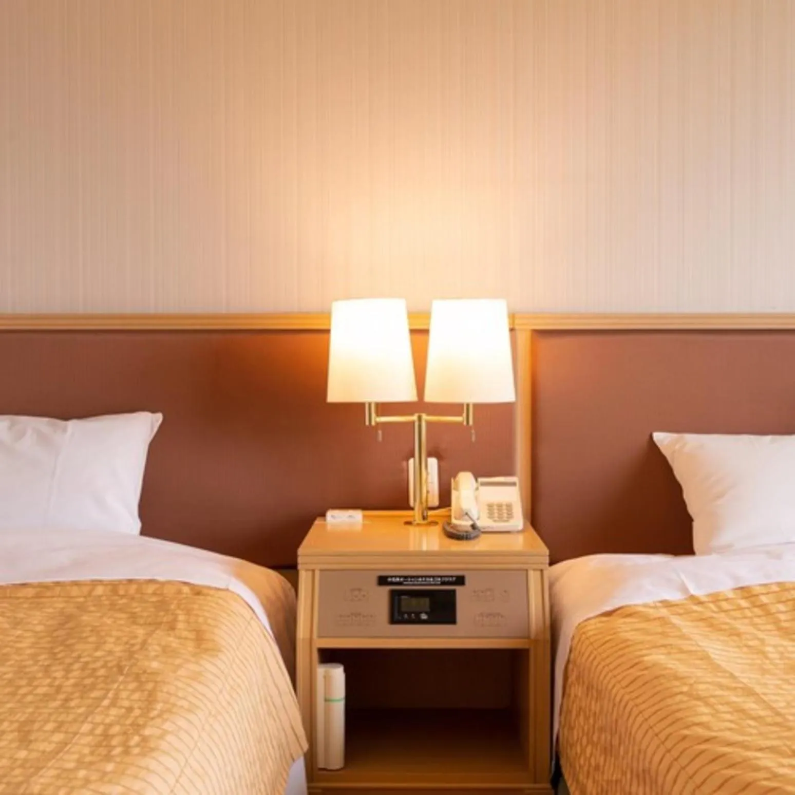 Bed in Onahama Ocean Hotel & Golf Club