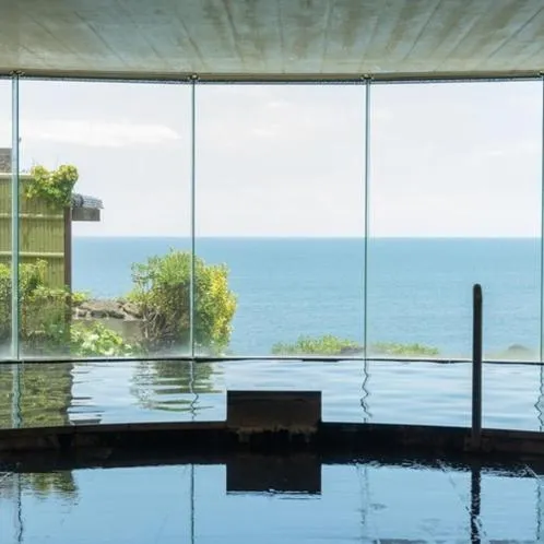 Hot Spring Bath in Onahama Ocean Hotel & Golf Club