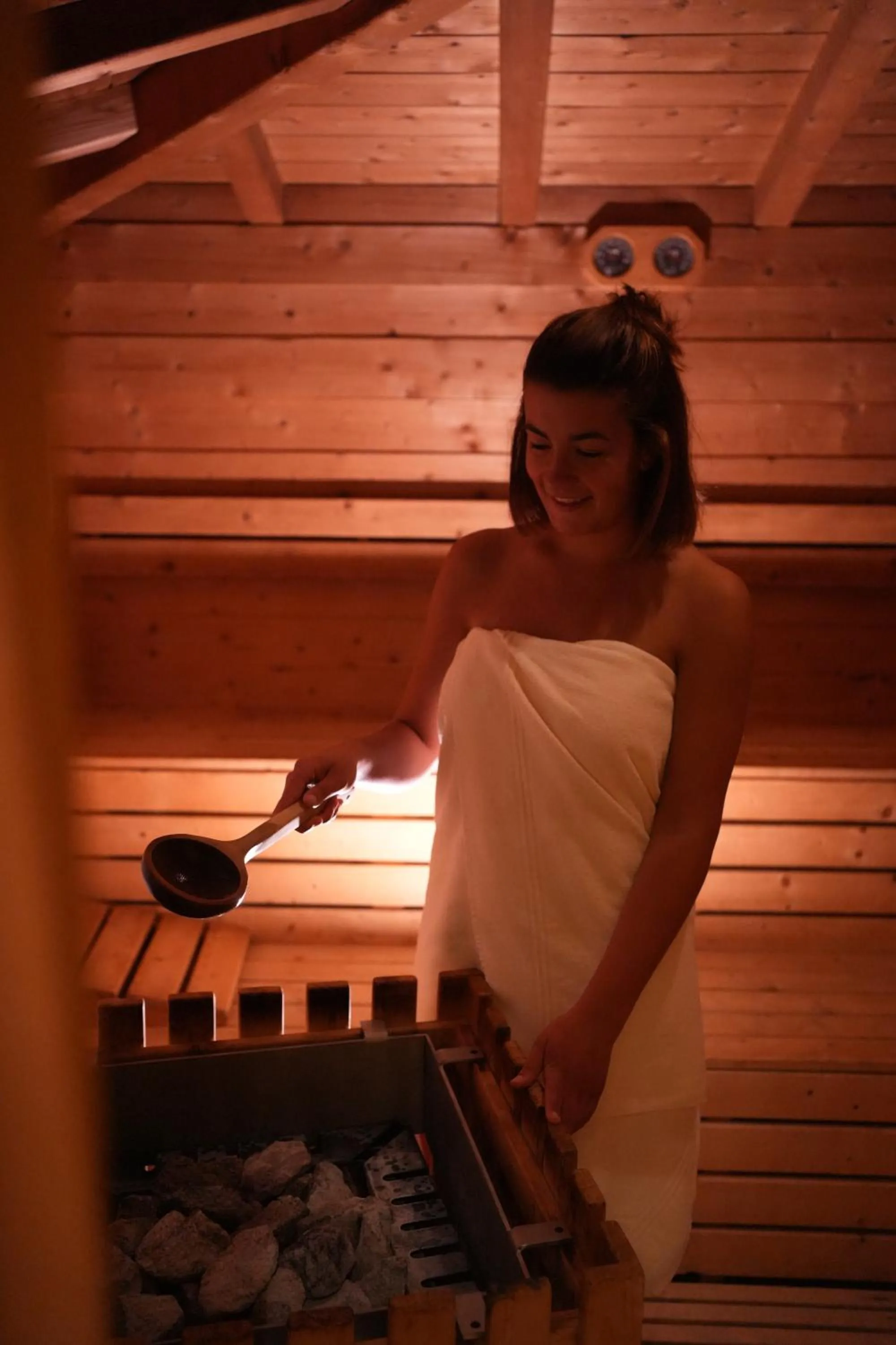Sauna in Hotel Al Parco
