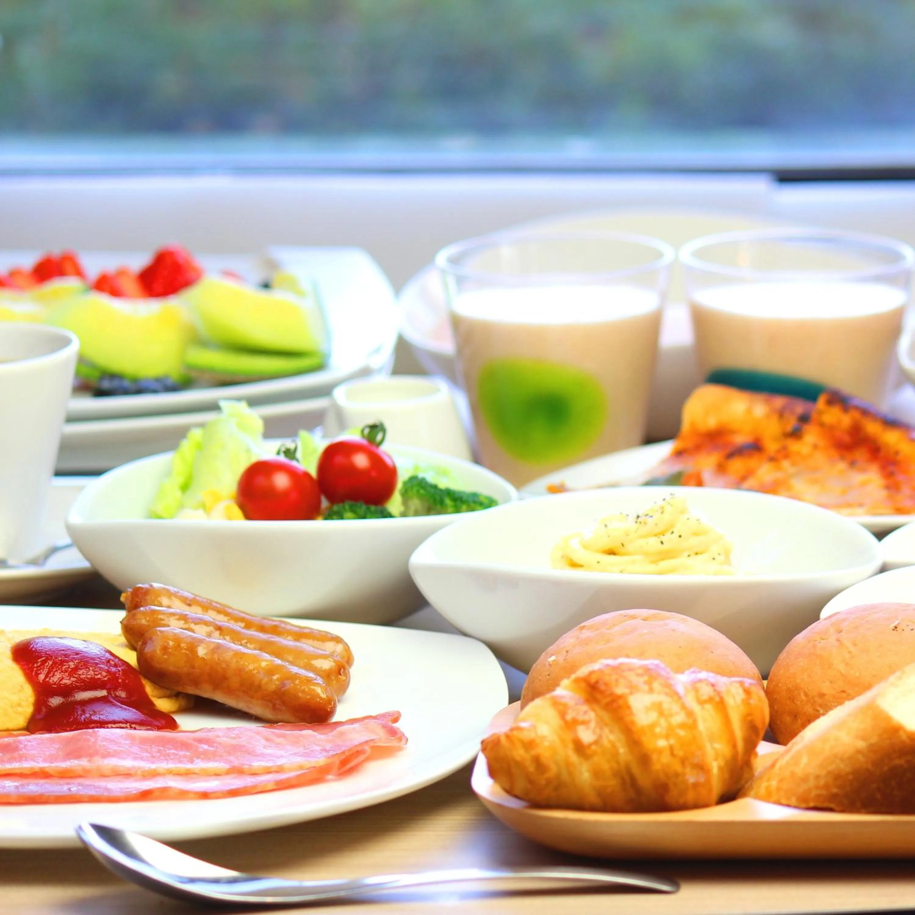 Buffet breakfast in Sakaide Plaza Hotel