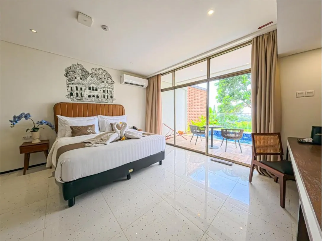 Bed in Patra Semarang Hotel & Convention