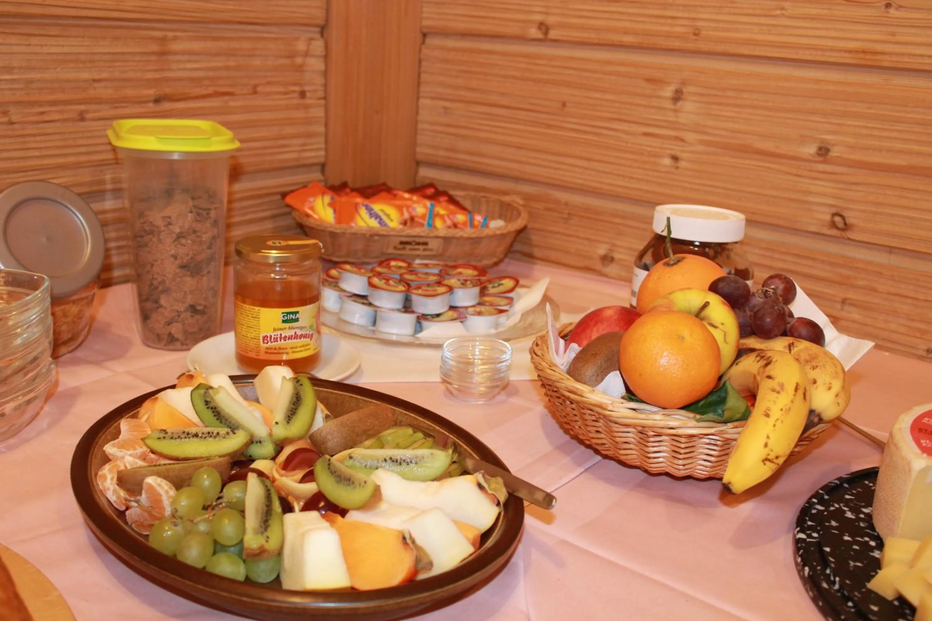 Continental breakfast in Hotel Restaurant Schönau