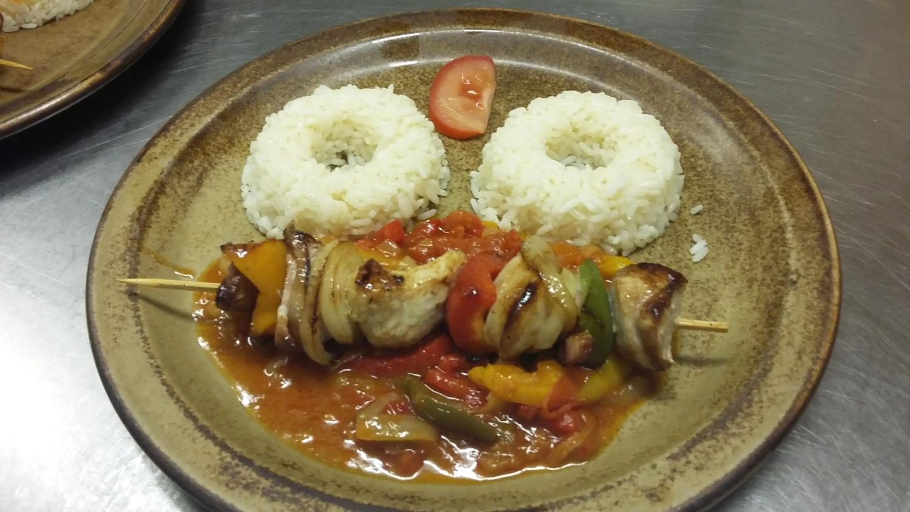 Food close-up in Hotel Restaurant Schönau