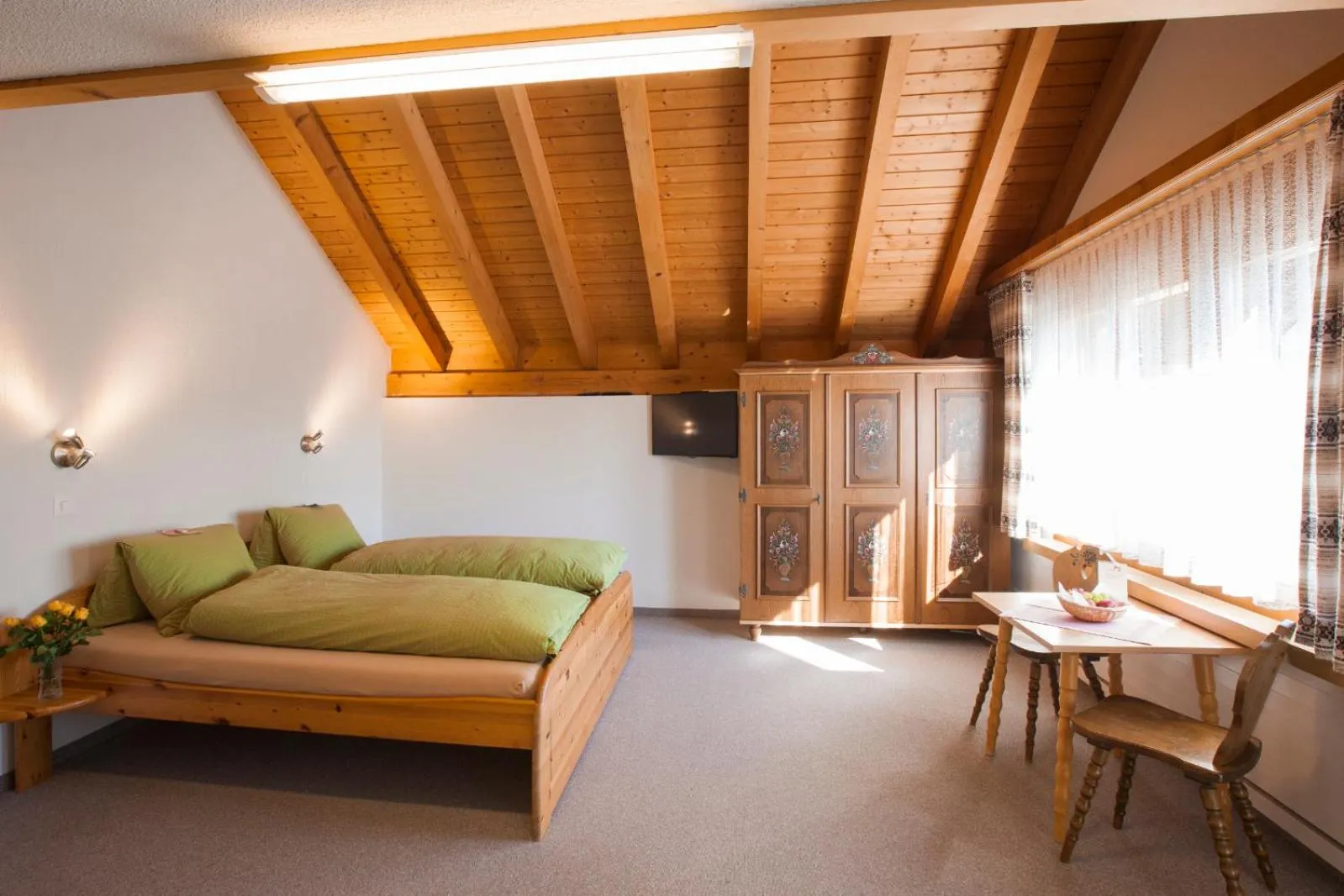 Bed in Hotel Restaurant Schönau