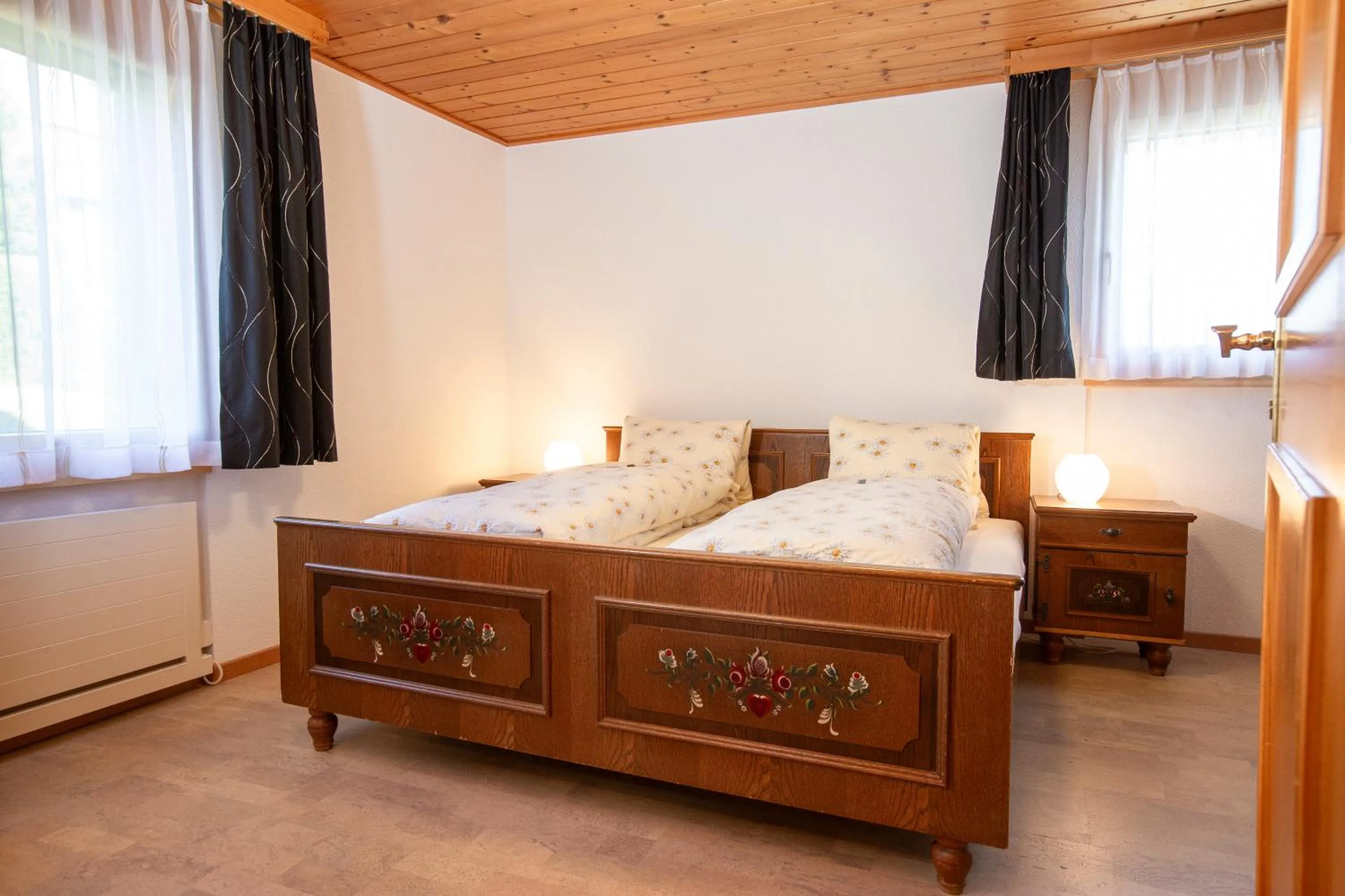 Bed in Hotel Restaurant Schönau