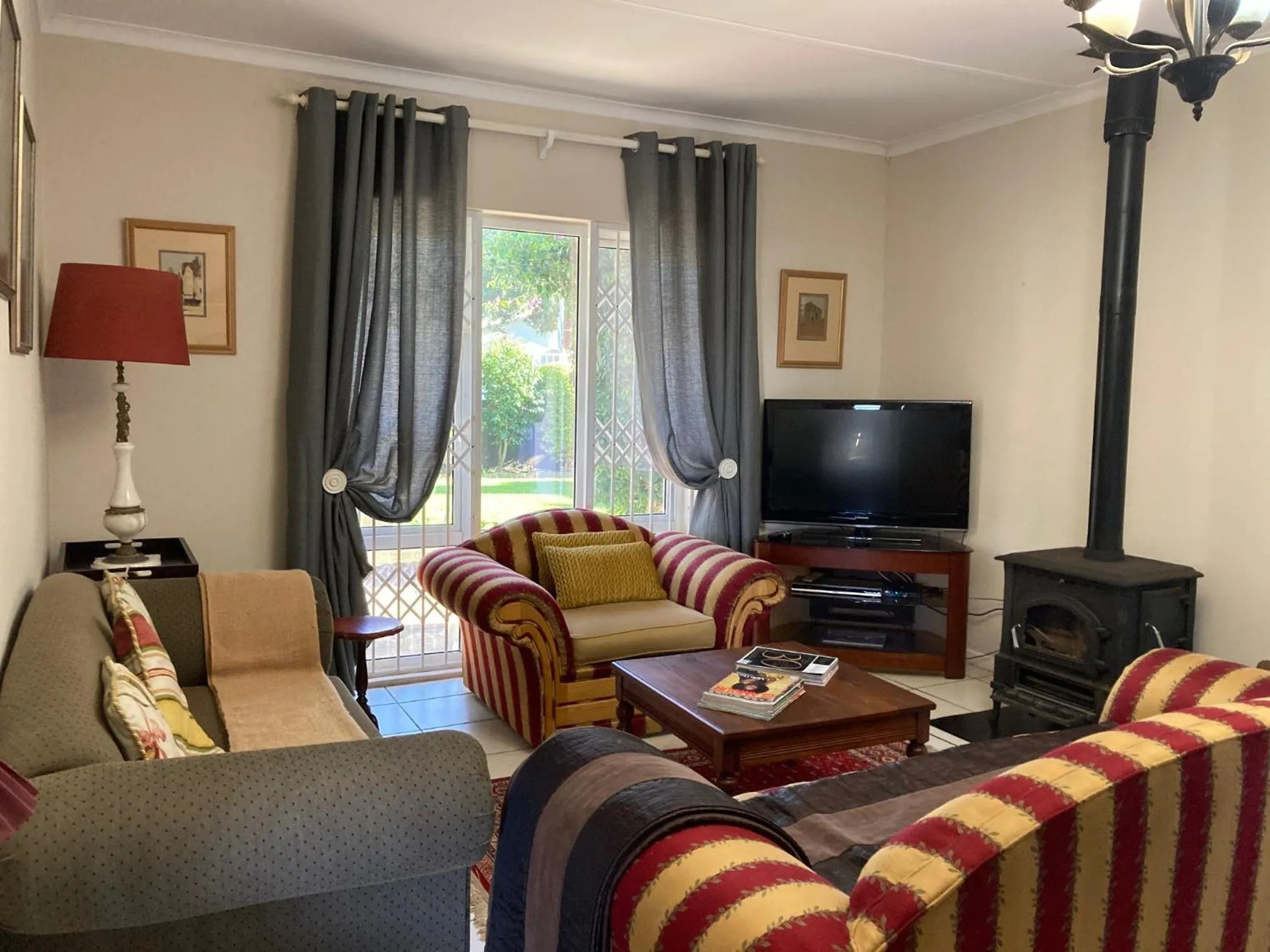 Seating area in Brown Jug Guest House