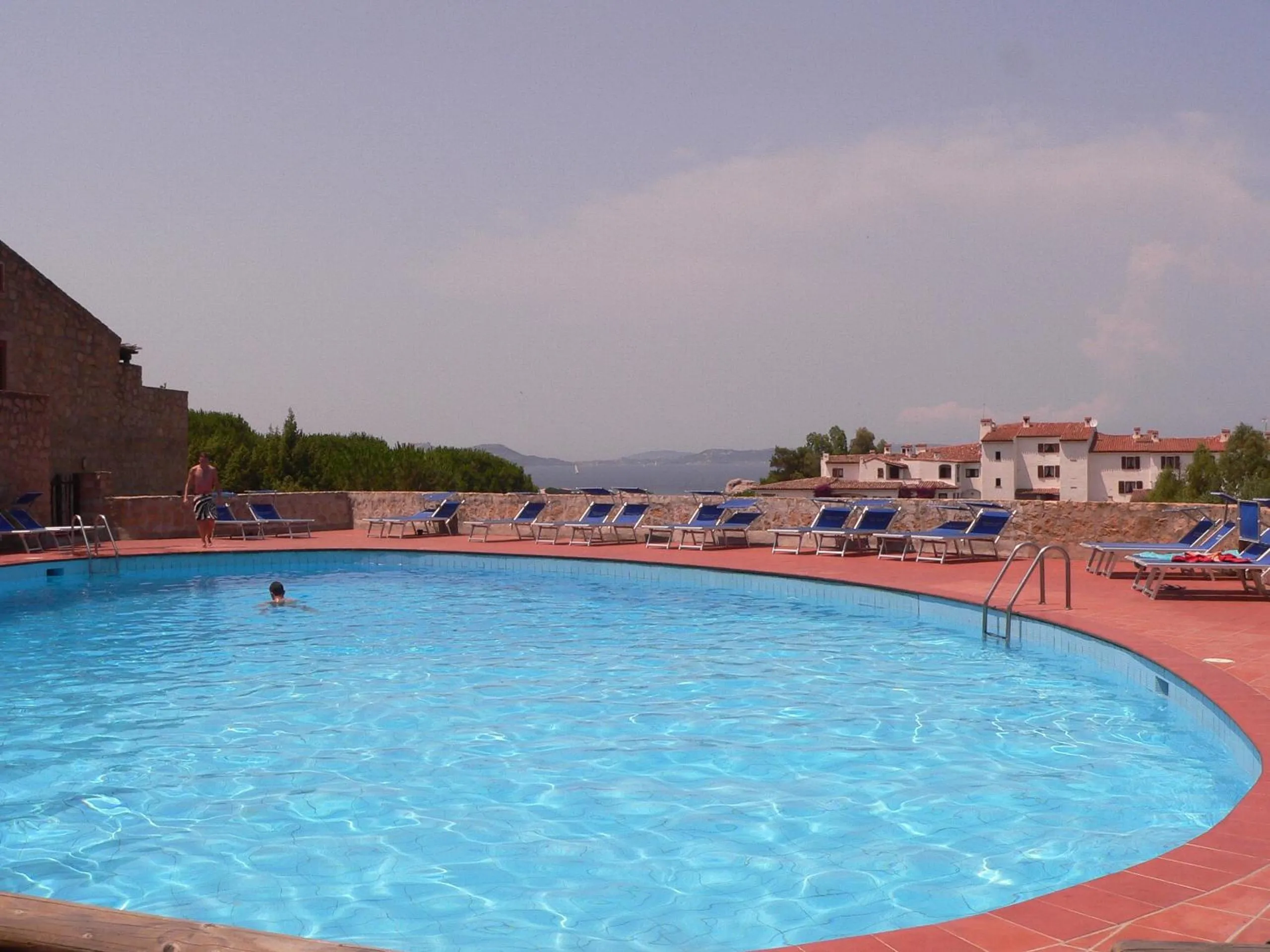 Swimming pool in Hotel Olimpia