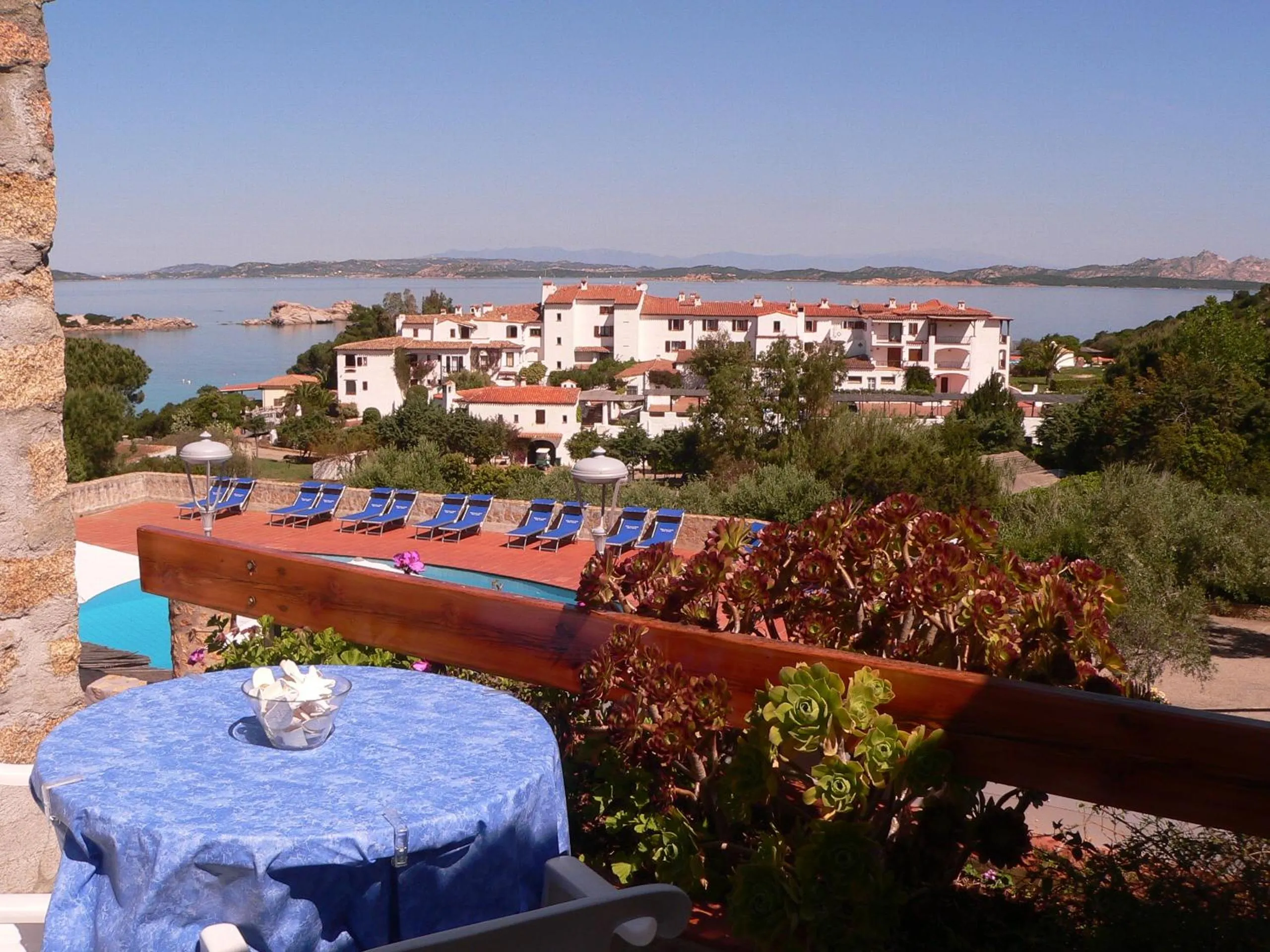Balcony/Terrace in Hotel Olimpia
