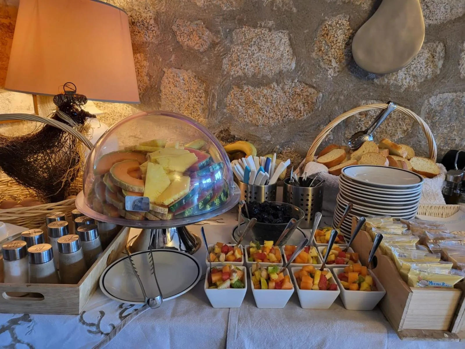 Breakfast in Hotel Olimpia