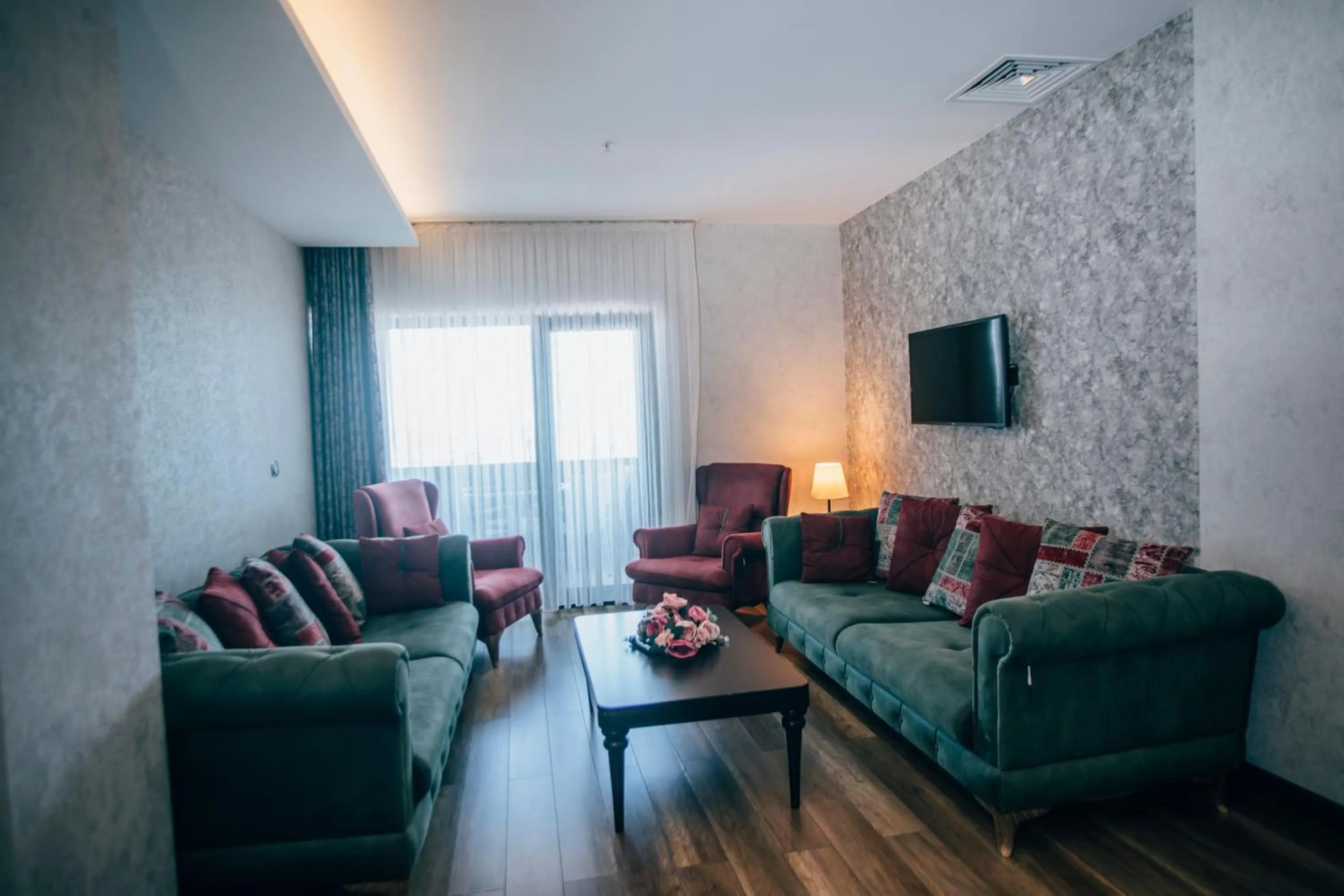 Living room in Life Point Hotel