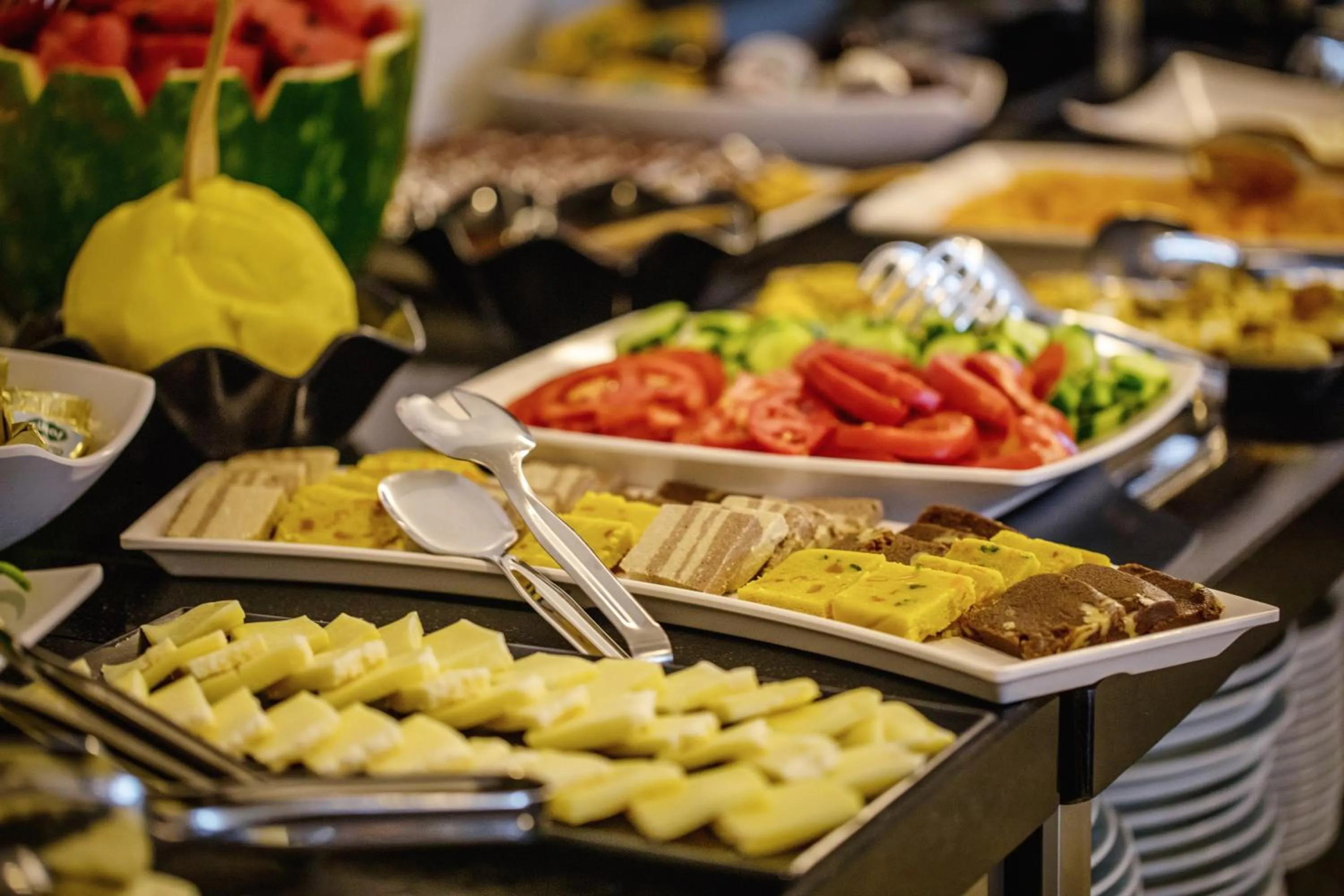 Buffet breakfast in Life Point Hotel